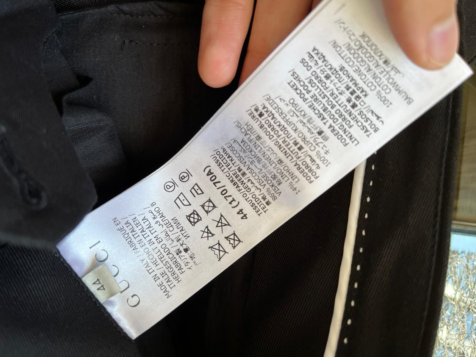 Gucci Dress Pants in Black Color Size US 28 / EU 44 - 13 Thumbnail
