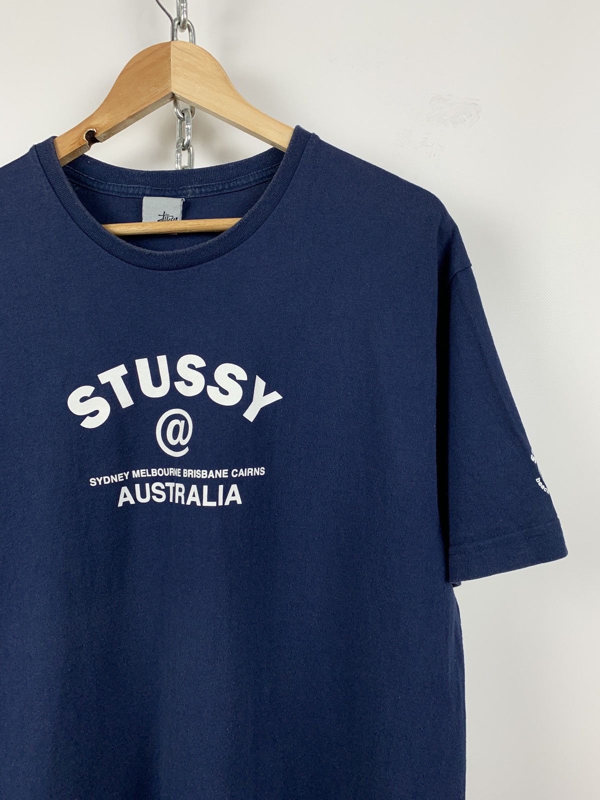 Other Vintage 90s Stussy Australia Sydney Melbourne T-Shirt Size US XL / EU 56 / 4 - 5 Thumbnail