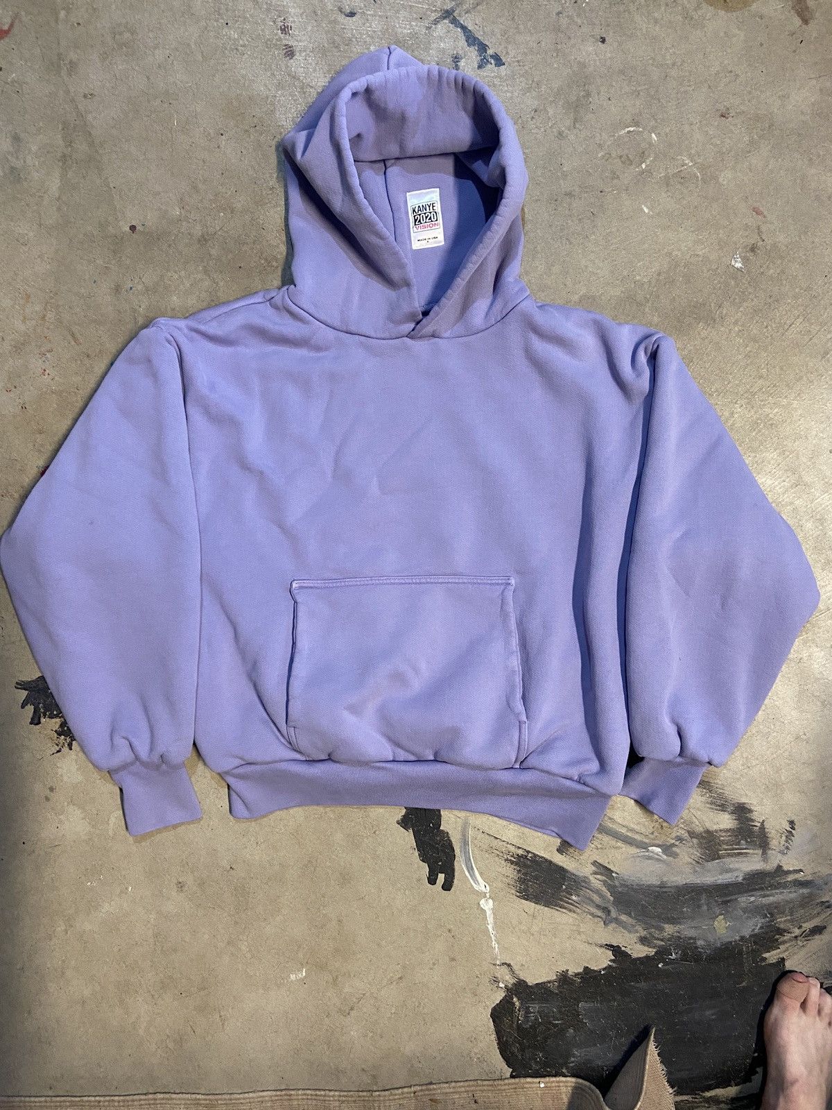 Kanye west kanye 2021 vision double layered hoodie sale