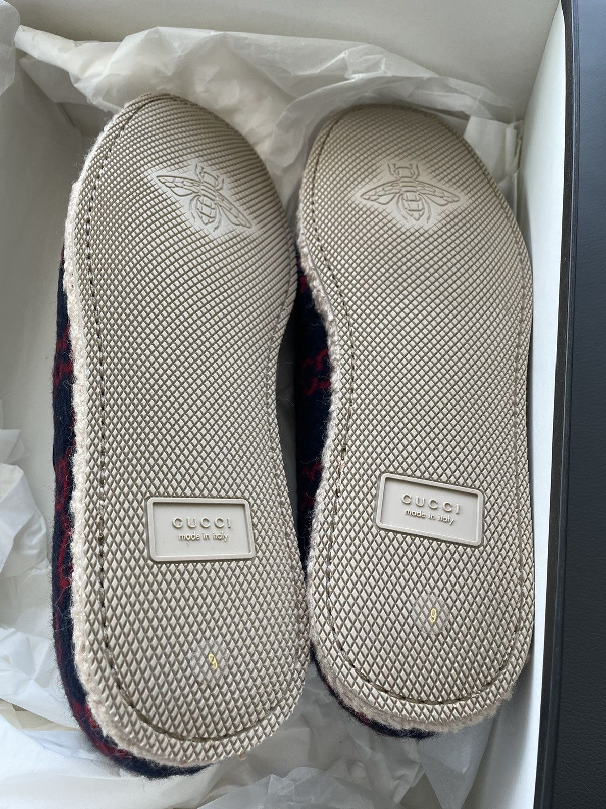 Gucci Rare Brand New Runway GG Logo Shearling Leather Loafer Shoes Size US 9.5 / EU 42-43 - 6 Thumbnail