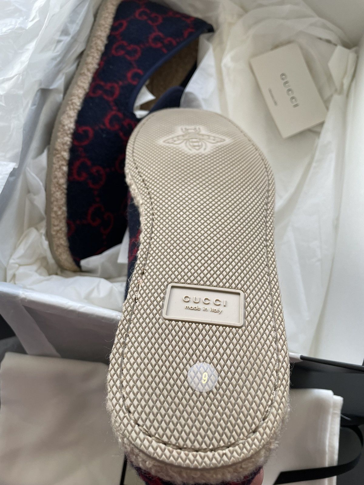 Gucci Rare Brand New Runway GG Logo Shearling Leather Loafer Shoes Size US 9.5 / EU 42-43 - 20 Thumbnail