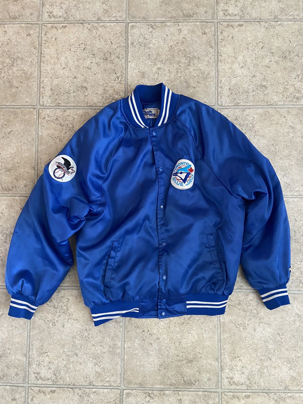 Vintage Toronto Blue Jays Chalk Line Jacket MLB Baseball 90s – For All To  Envy