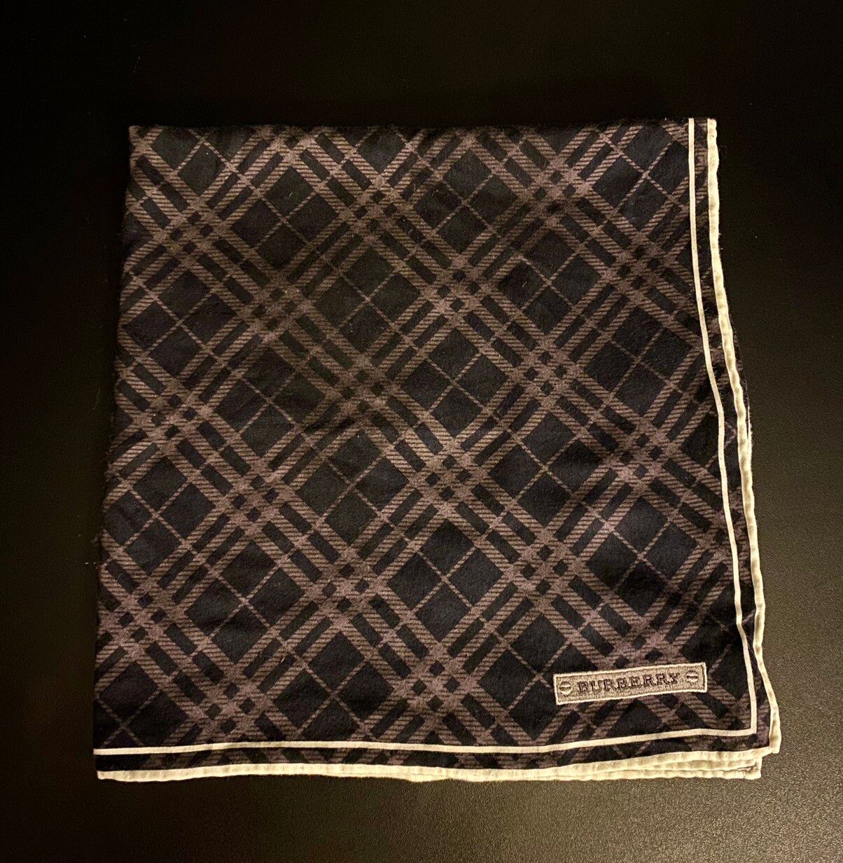 Burberry Vintage Black Burberry Monogram bandana handkerchief Size ONE SIZE - 1 Preview