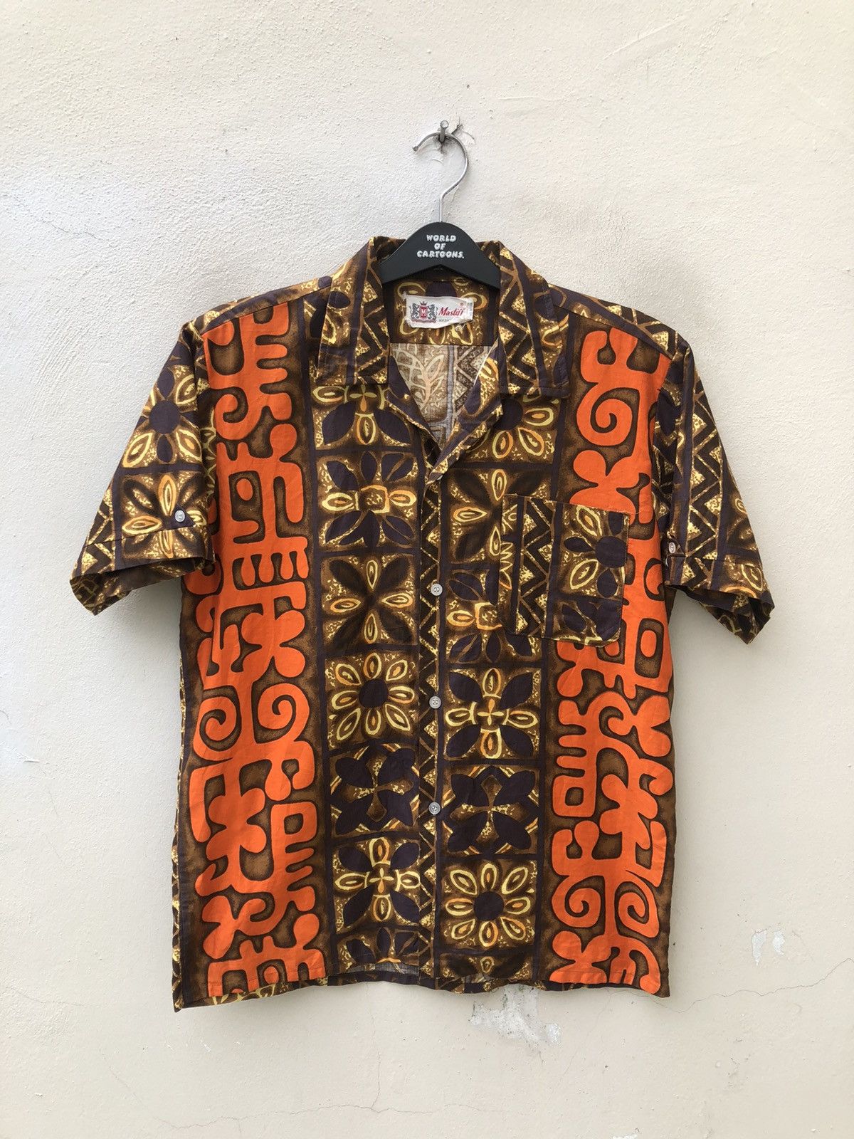 Vintage Vintage 60s 70s Mastiff Hawaiian Psychedelic Shirt Size US M / EU 48-50 / 2 - 7 Thumbnail
