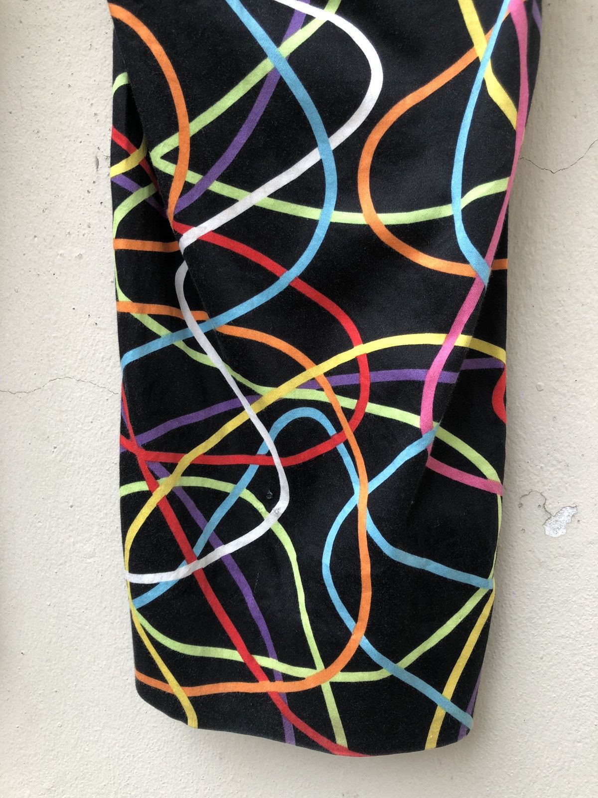 Designer × Vintage Vintage Loudmouth Psychedelic Art Trouser Pant Size US 38 / EU 54 - 21 Thumbnail