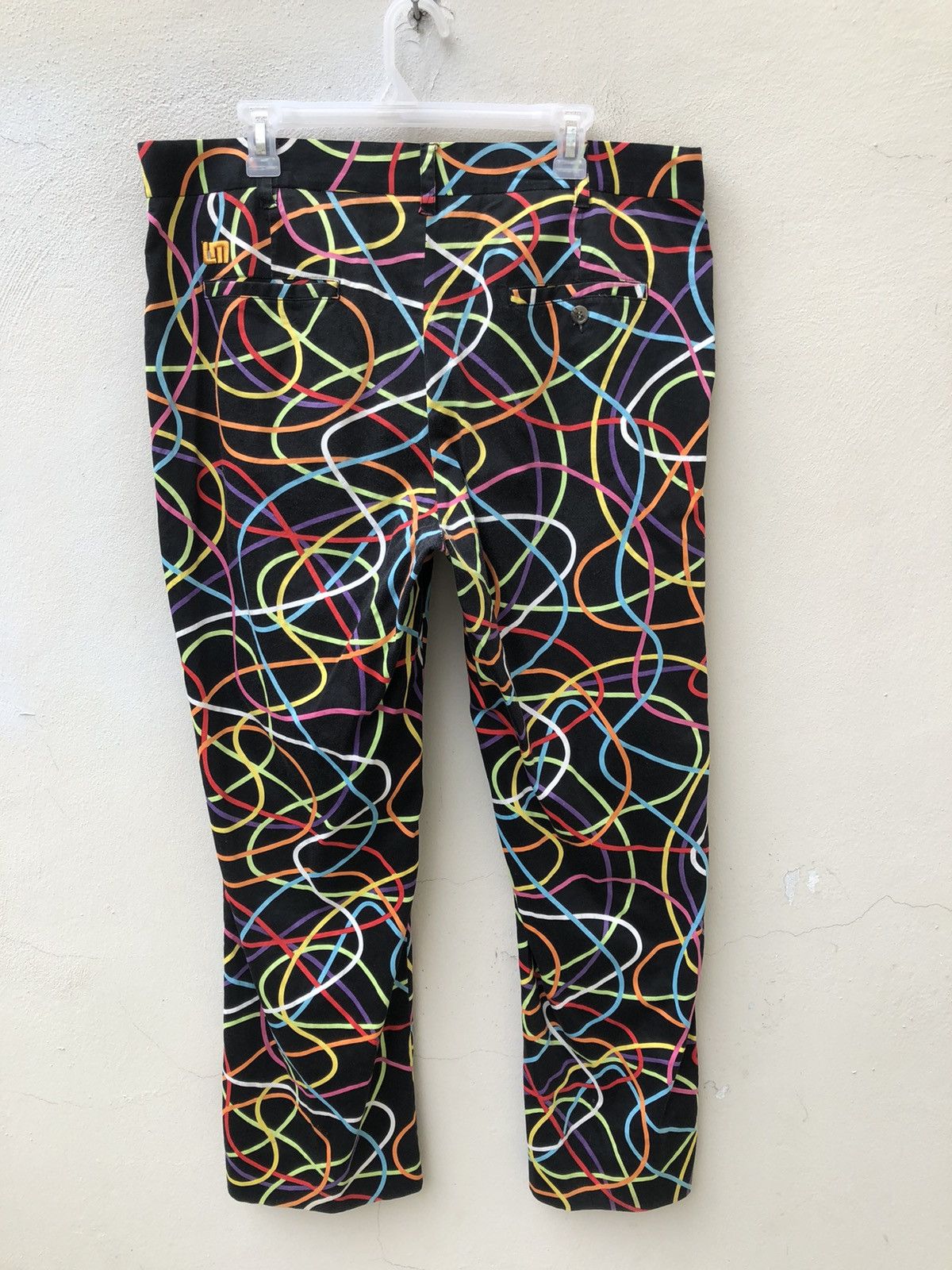 Designer × Vintage Vintage Loudmouth Psychedelic Art Trouser Pant Size US 38 / EU 54 - 15 Thumbnail