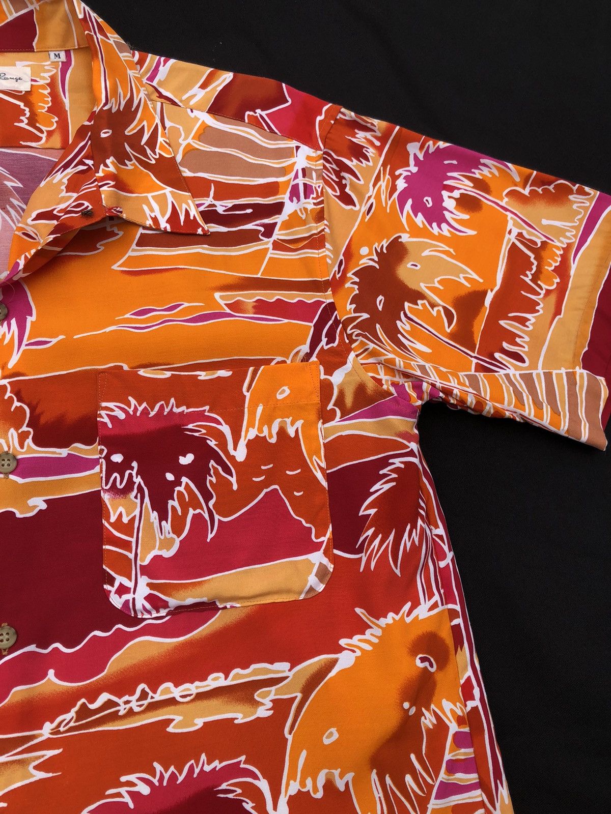 Vintage Vintage 90s Le Lys Rouge Rayon Psychedelic Hawaiian Shirt Size US M / EU 48-50 / 2 - 8 Thumbnail