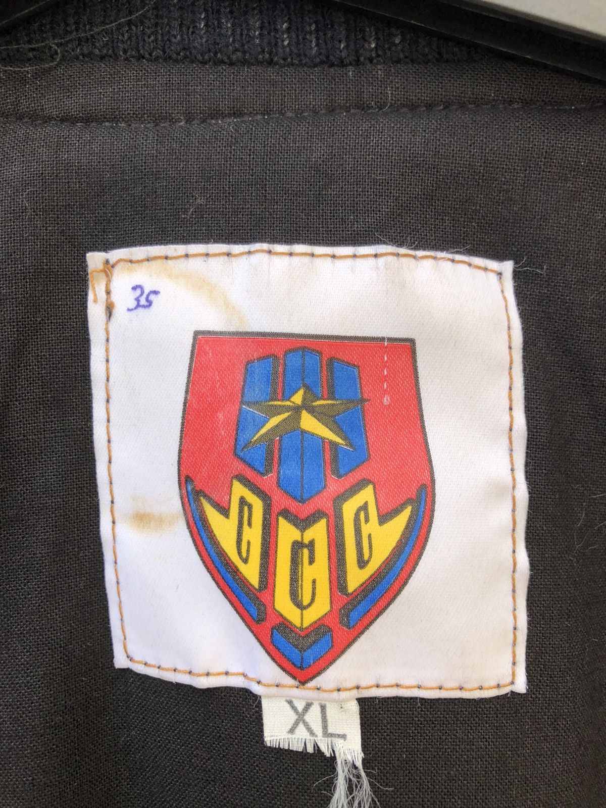 Vintage 90s CCC Suzie B. London Psychedelic Bomber Cropped Jacket Size US XL / EU 56 / 4 - 14 Thumbnail