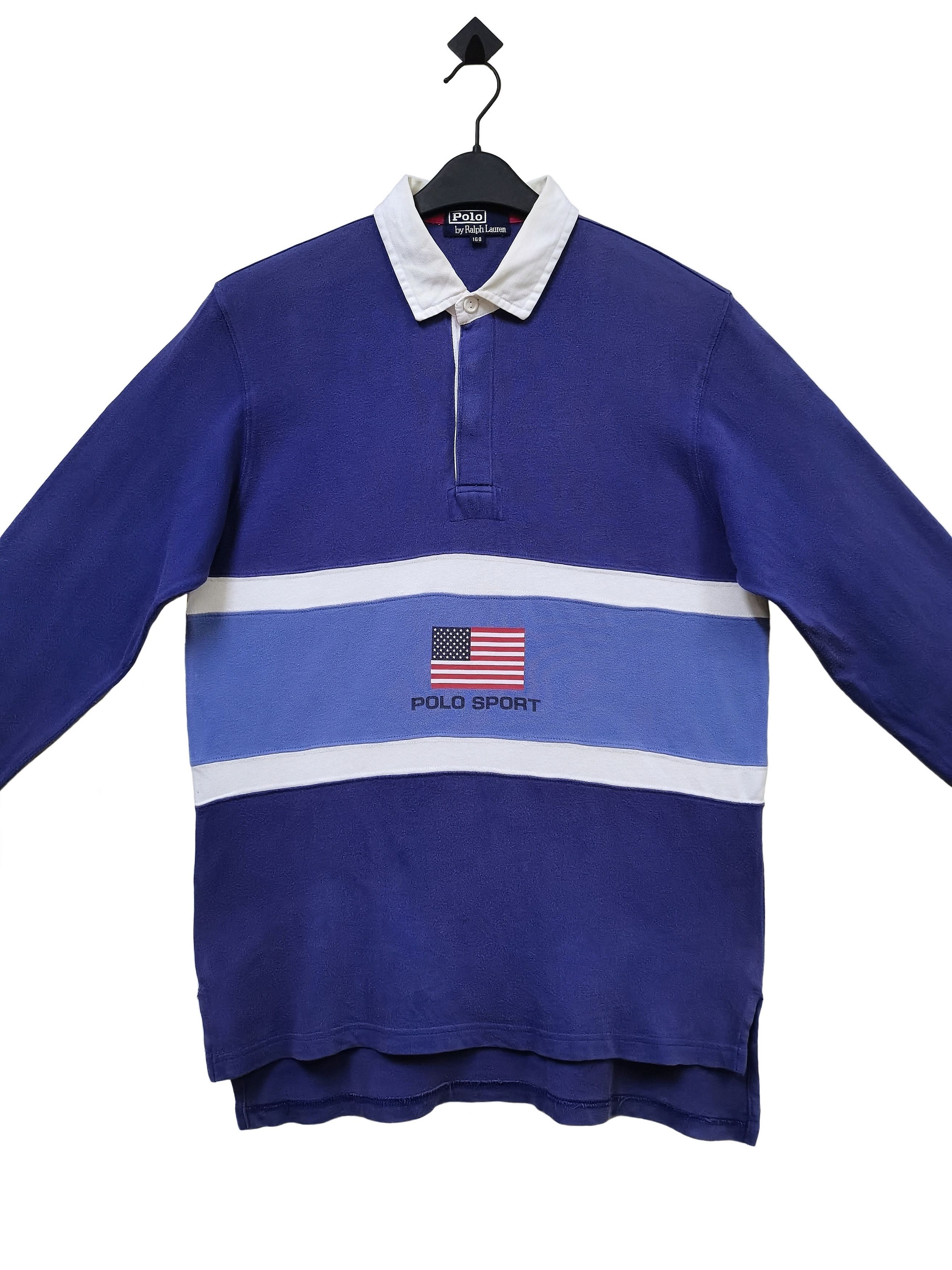Polo Ralph Lauren 🔥🔥🔥 Vintage POLO RALPH LAUREN Polo Sport Rugby Shirt Size US M / EU 48-50 / 2 - 8 Thumbnail
