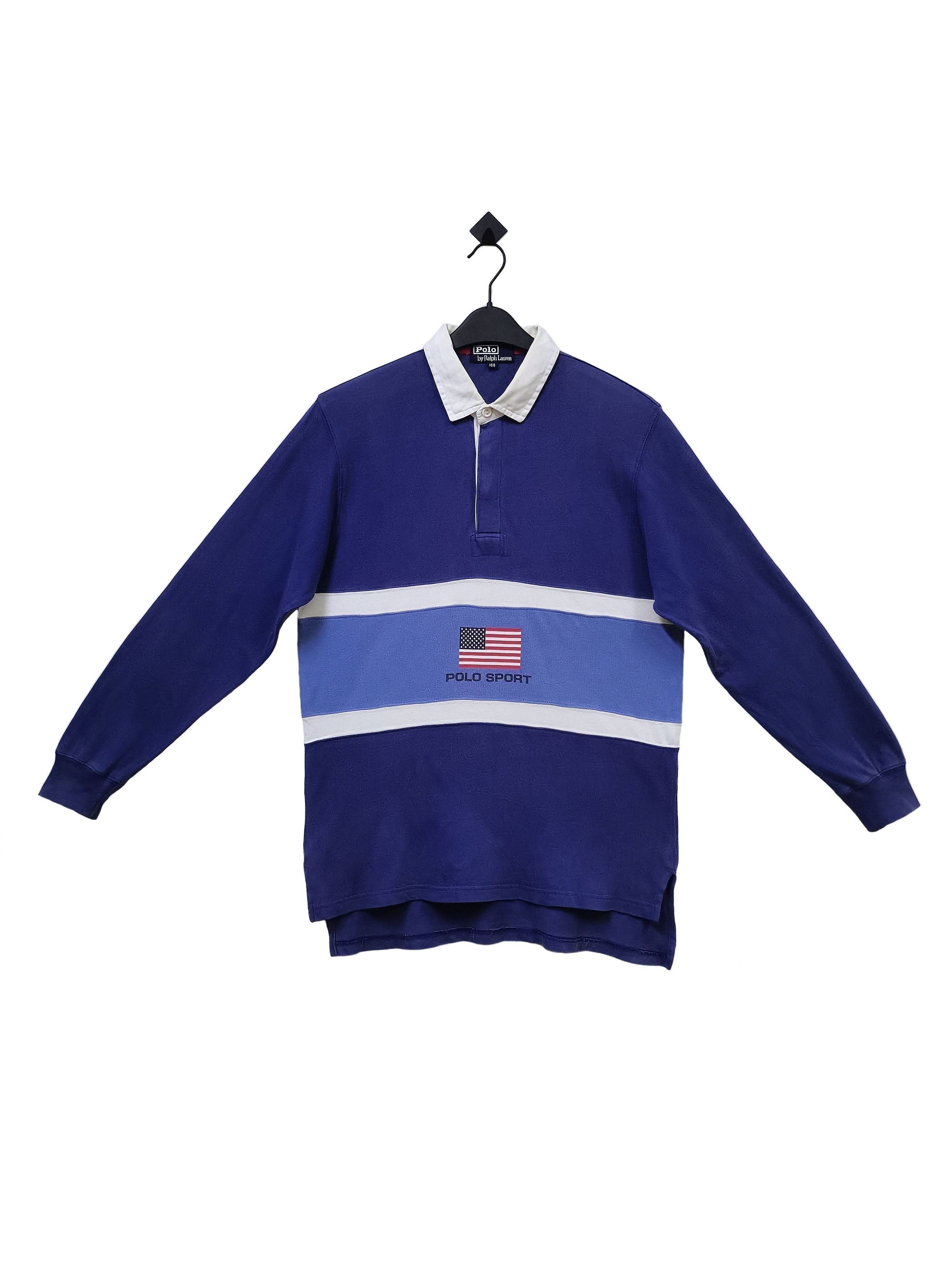 Polo Ralph Lauren 🔥🔥🔥 Vintage POLO RALPH LAUREN Polo Sport Rugby Shirt Size US M / EU 48-50 / 2 - 1 Thumbnail