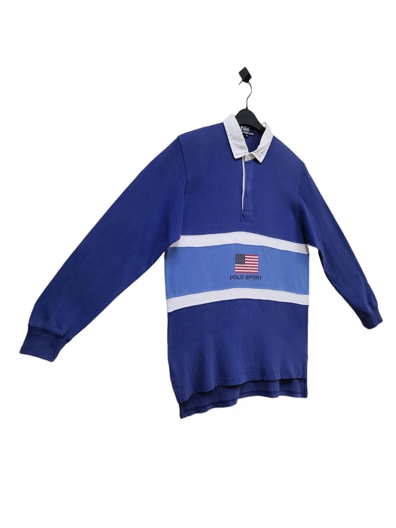 Polo Ralph Lauren 🔥🔥🔥 Vintage POLO RALPH LAUREN Polo Sport Rugby Shirt Size US M / EU 48-50 / 2 - 6 Thumbnail