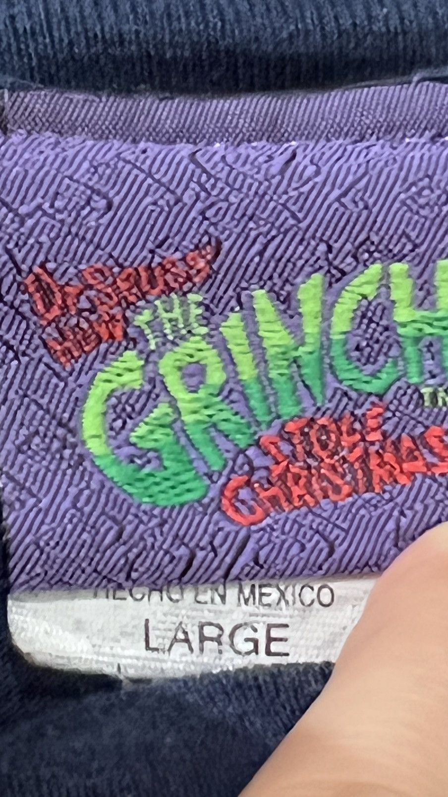 Cartoon Network The Grinch Christmas Tee Size Large Size US L / EU 52-54 / 3 - 5 Thumbnail