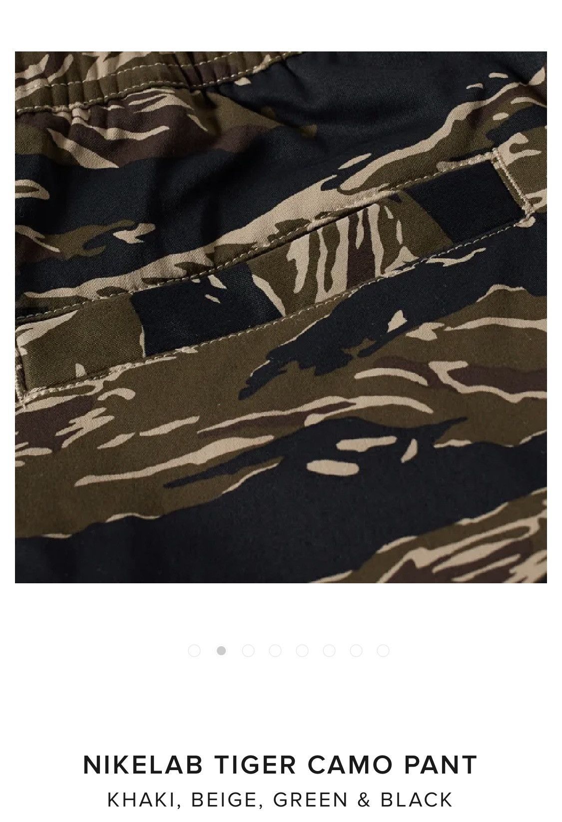 Nike NIKELAB tiger camo pants XL Size US 36 / EU 52 - 6 Thumbnail