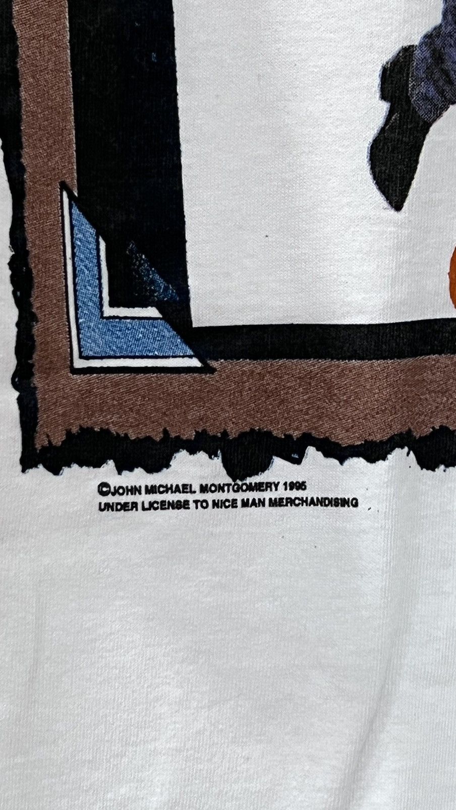 Band Tees × Vintage 90s Vintage John Michael Montgomery Tour Size US XL / EU 56 / 4 - 3 Thumbnail