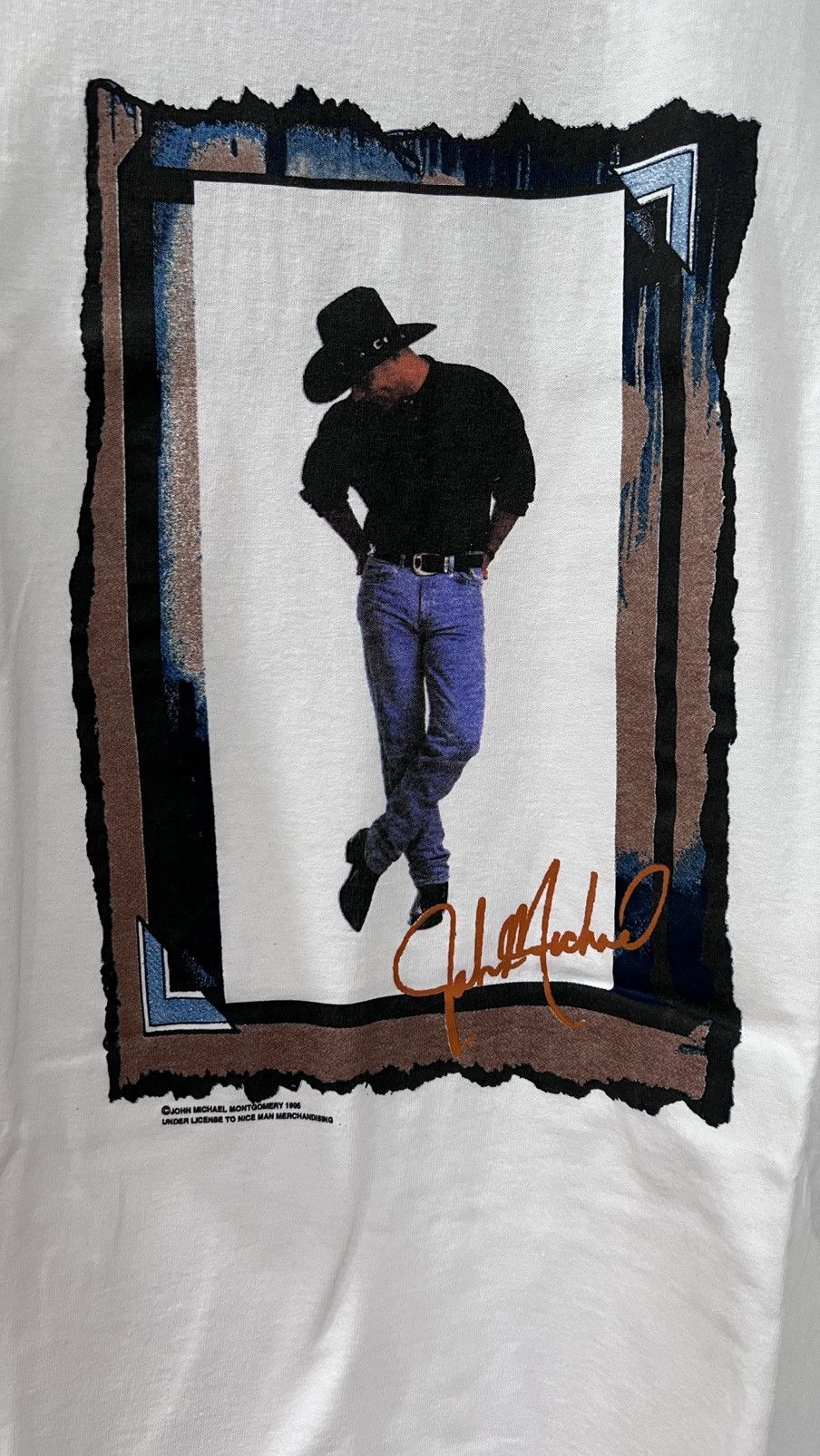 Band Tees × Vintage 90s Vintage John Michael Montgomery Tour Size US XL / EU 56 / 4 - 2 Thumbnail
