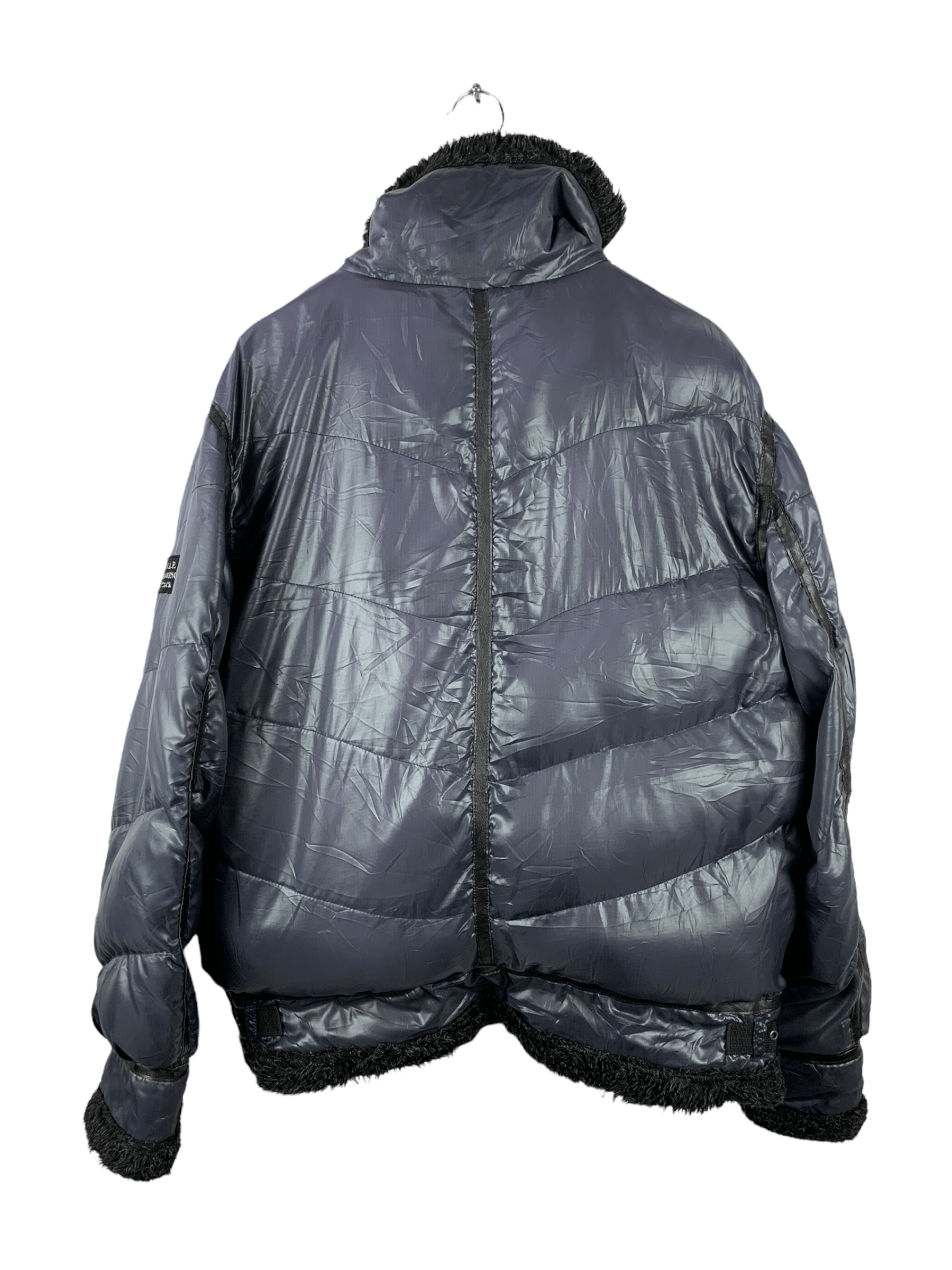 Vintage 🔥US Air Force Emergency Attack Down Puffer Jacket Sherpa Size US L / EU 52-54 / 3 - 3 Thumbnail