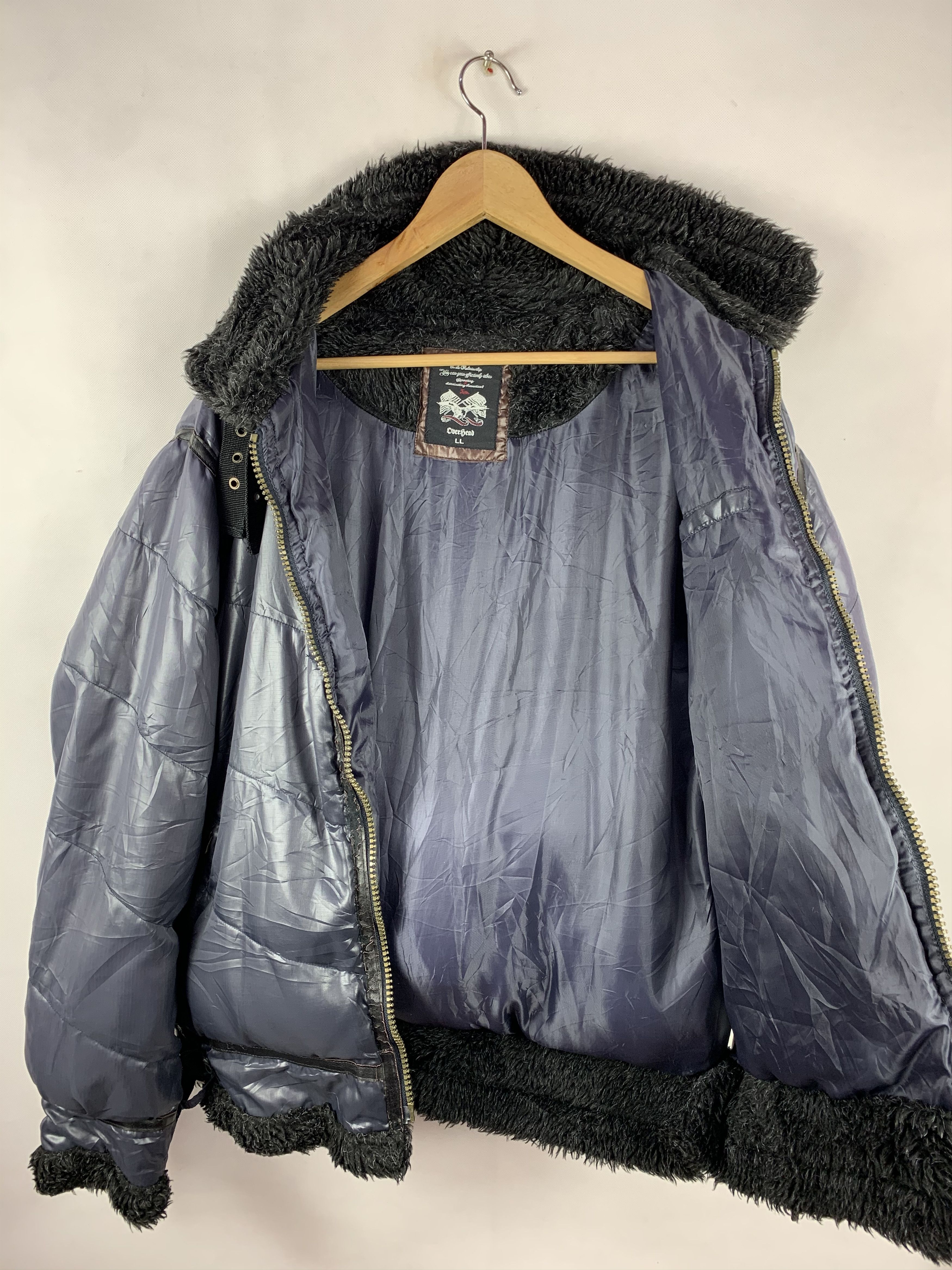 Vintage 🔥US Air Force Emergency Attack Down Puffer Jacket Sherpa Size US L / EU 52-54 / 3 - 11 Thumbnail