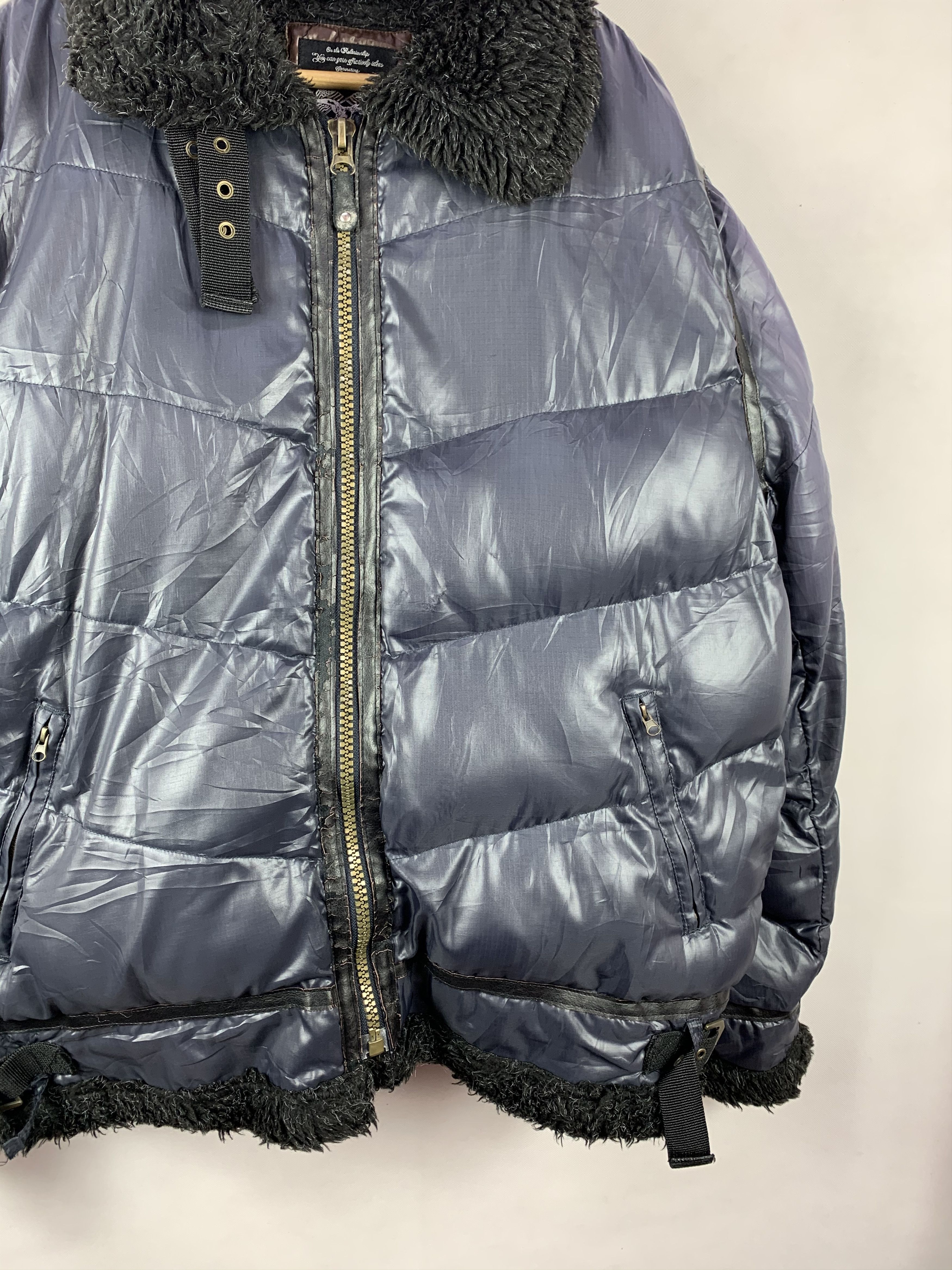 Vintage 🔥US Air Force Emergency Attack Down Puffer Jacket Sherpa Size US L / EU 52-54 / 3 - 5 Thumbnail