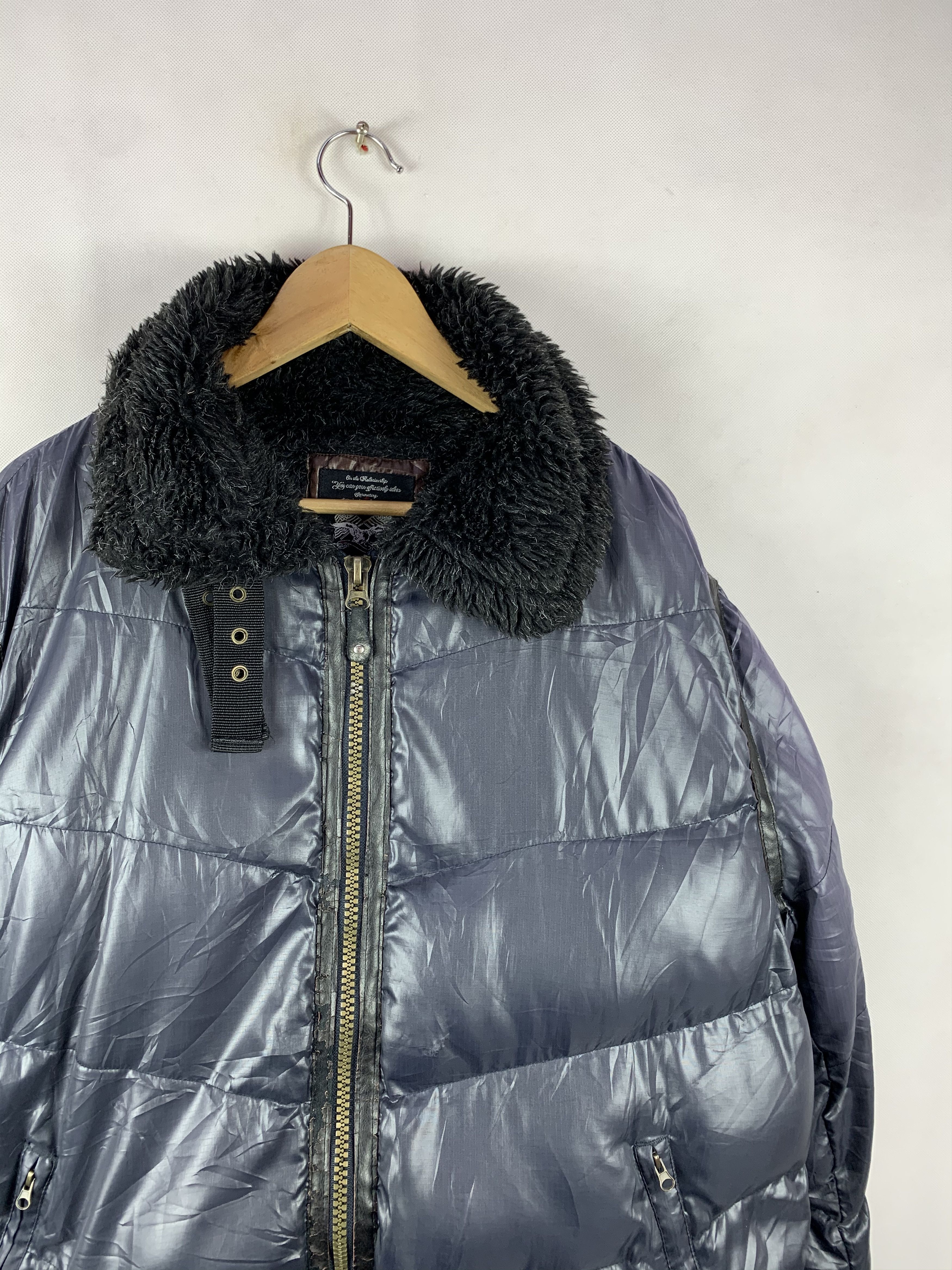 Vintage 🔥US Air Force Emergency Attack Down Puffer Jacket Sherpa Size US L / EU 52-54 / 3 - 4 Thumbnail