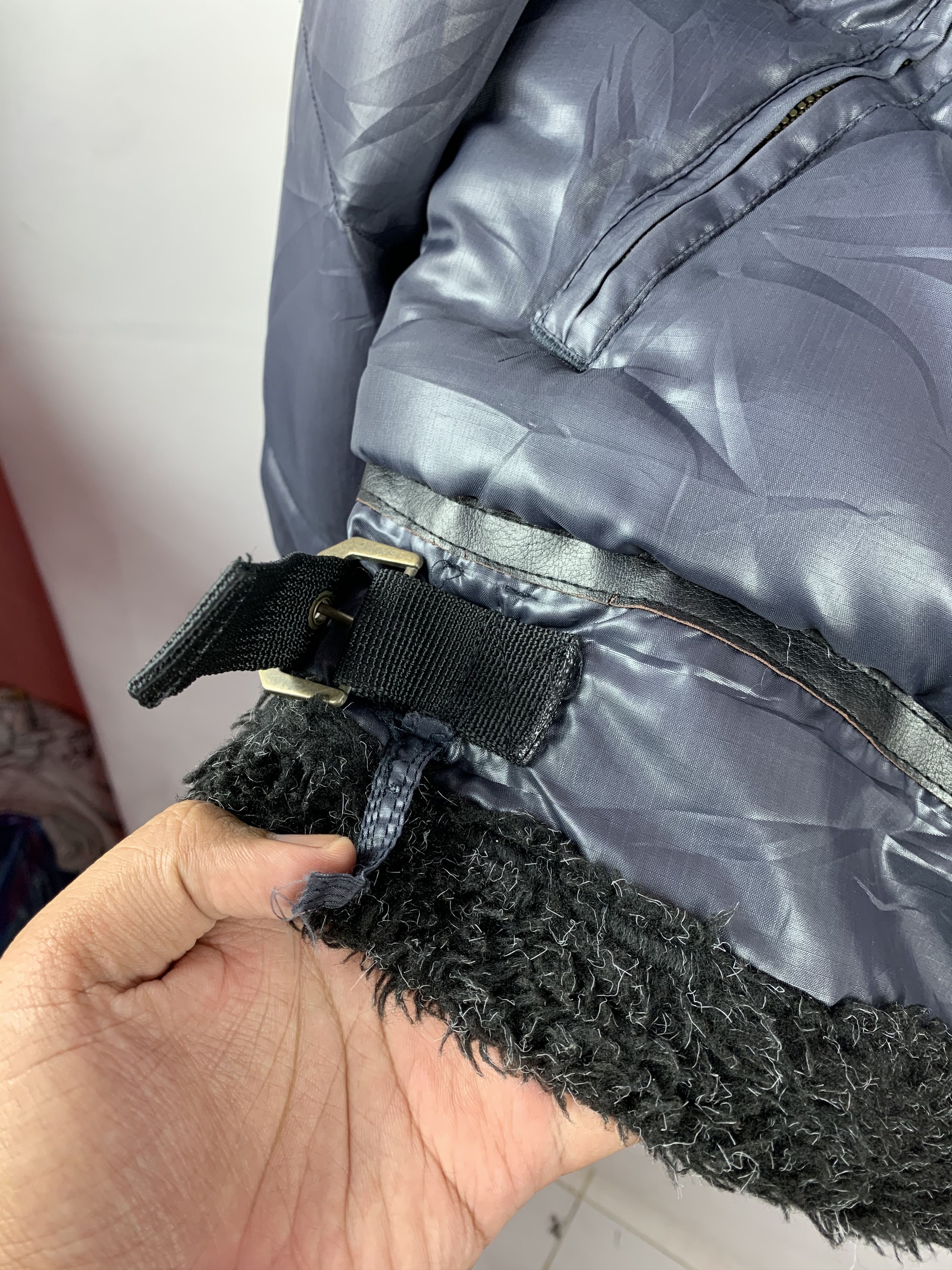 Vintage 🔥US Air Force Emergency Attack Down Puffer Jacket Sherpa Size US L / EU 52-54 / 3 - 10 Thumbnail