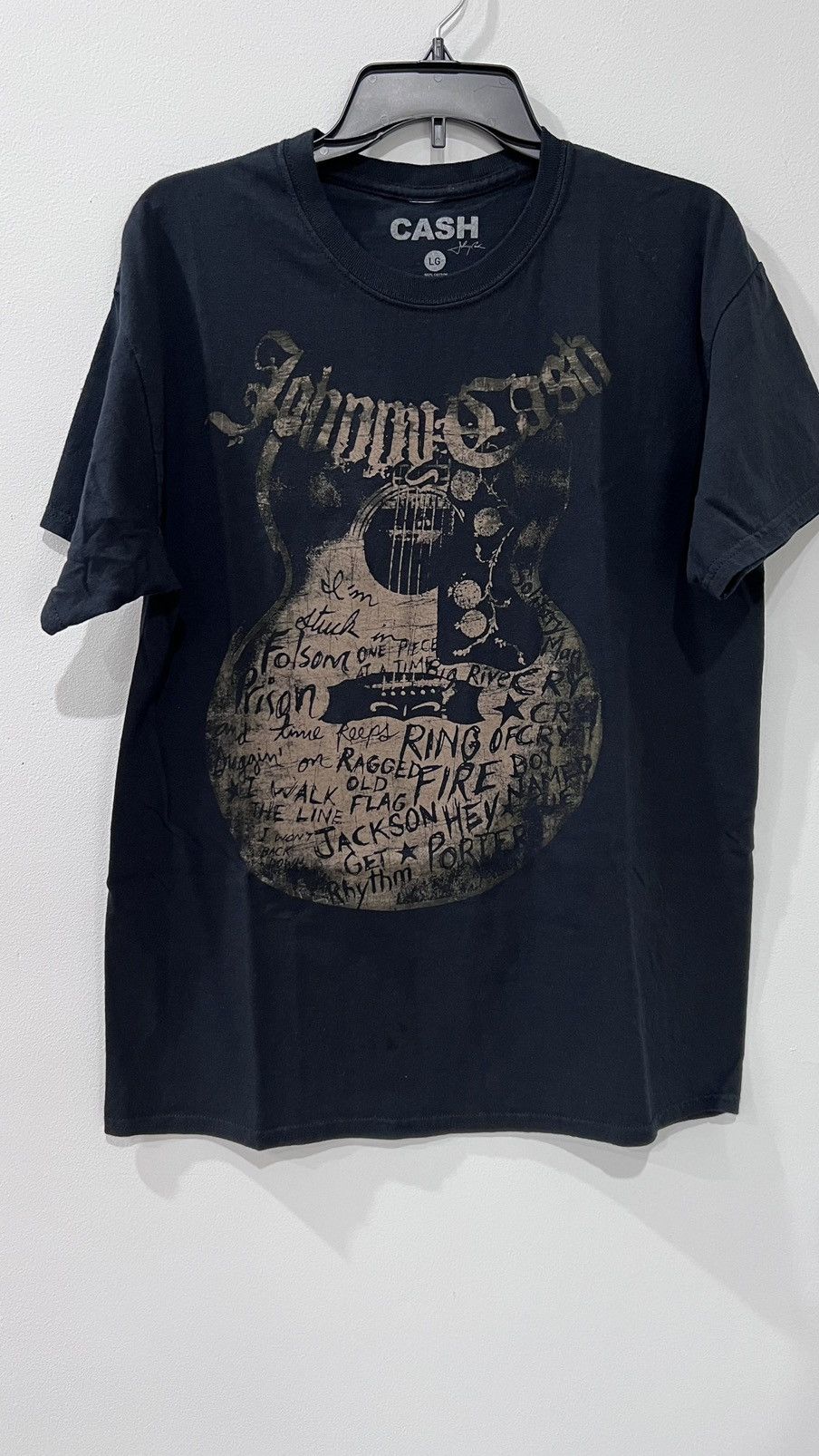 Band Tees × Vintage Jhonny Cash Tee Size XL Size US L / EU 52-54 / 3 - 1 Thumbnail