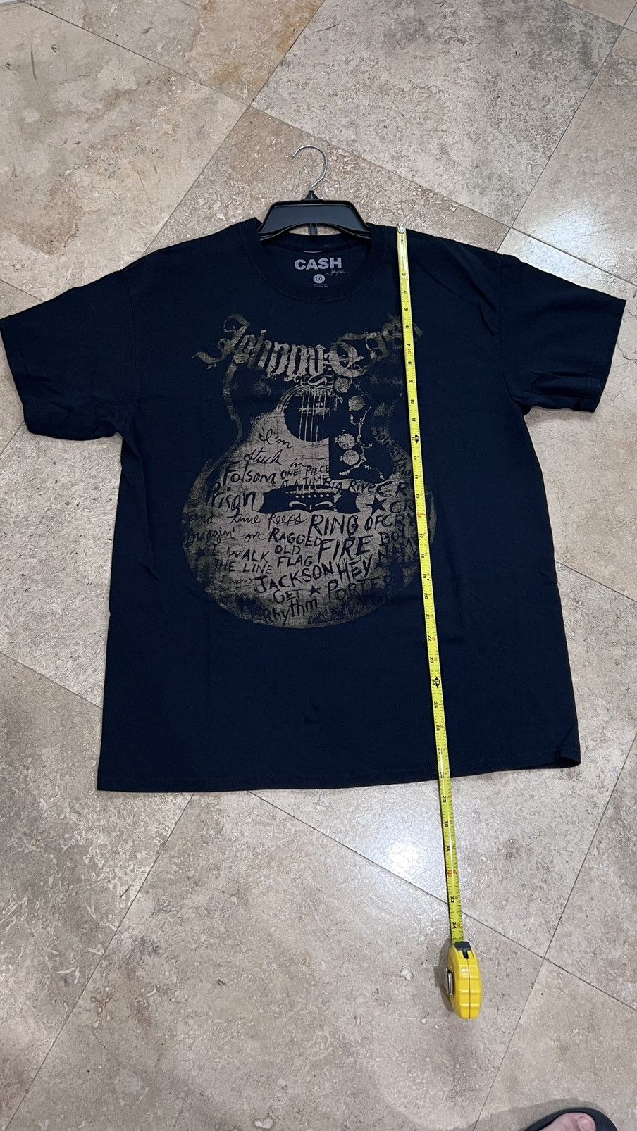 Band Tees × Vintage Jhonny Cash Tee Size XL Size US L / EU 52-54 / 3 - 6 Thumbnail
