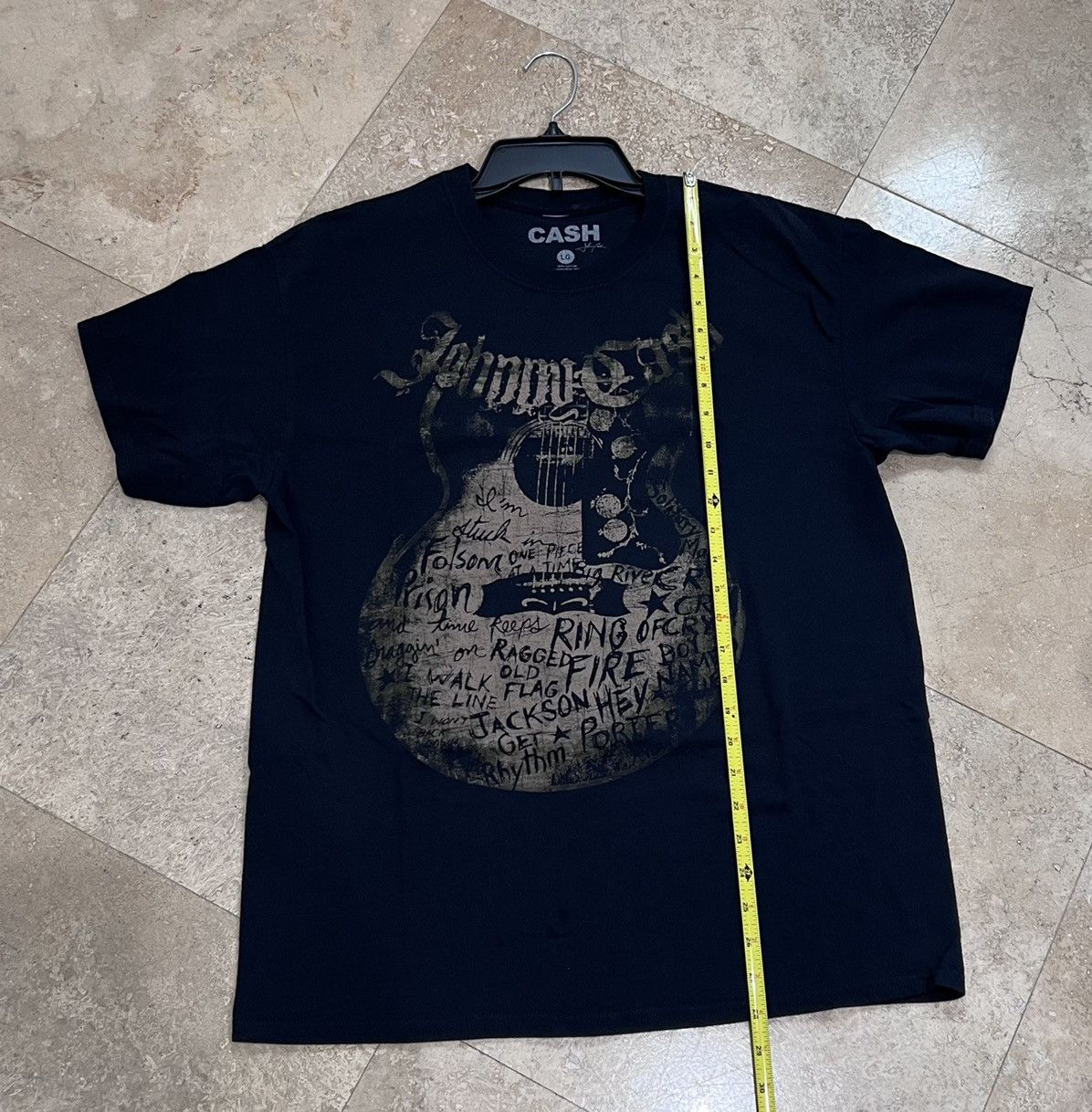 Band Tees × Vintage Jhonny Cash Tee Size XL Size US L / EU 52-54 / 3 - 7 Thumbnail
