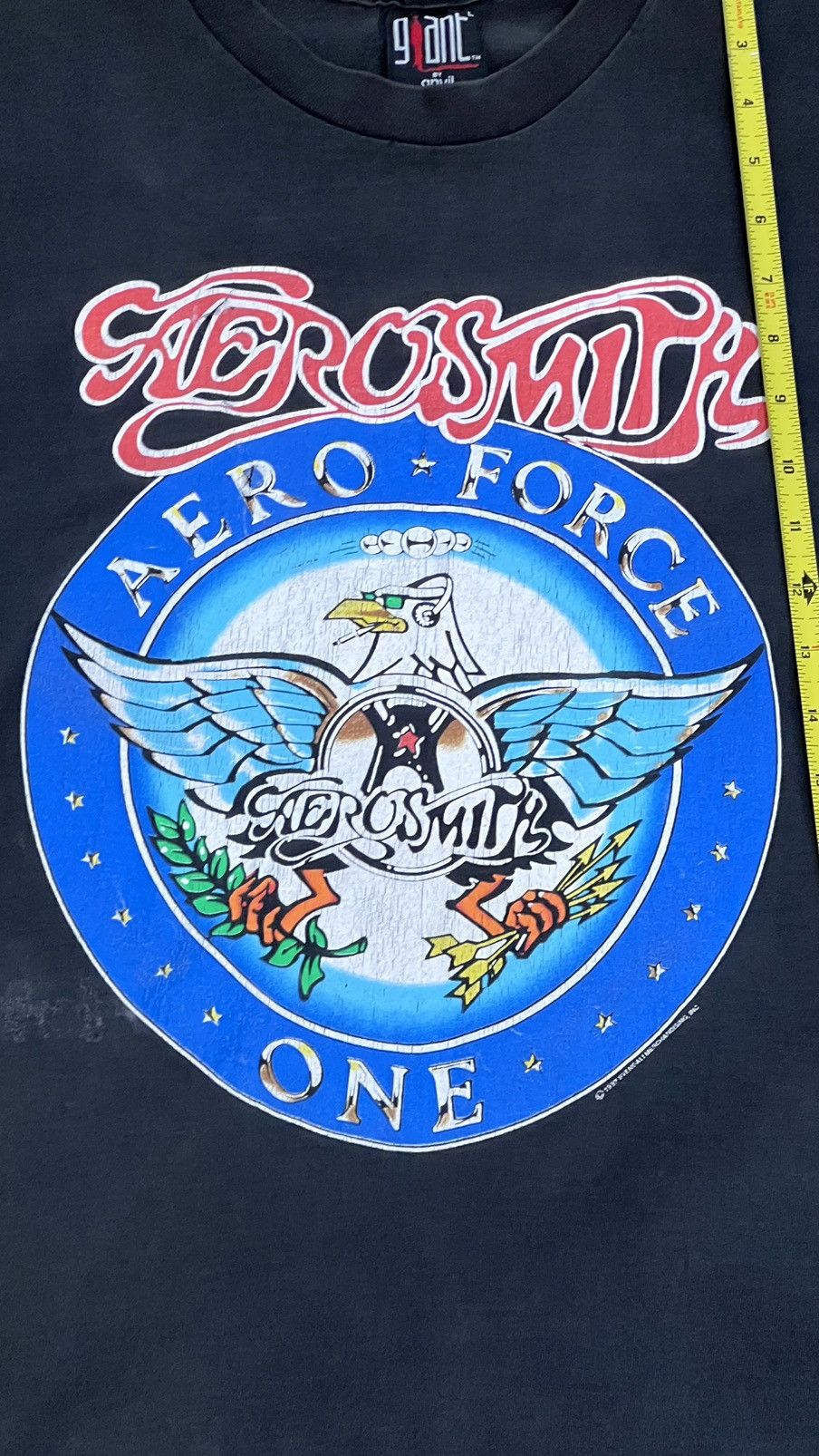 Aerosmith × Band Tees × Vintage Aerosmith Aero Force One Tour Tee Size Large Size US L / EU 52-54 / 3 - 11 Thumbnail