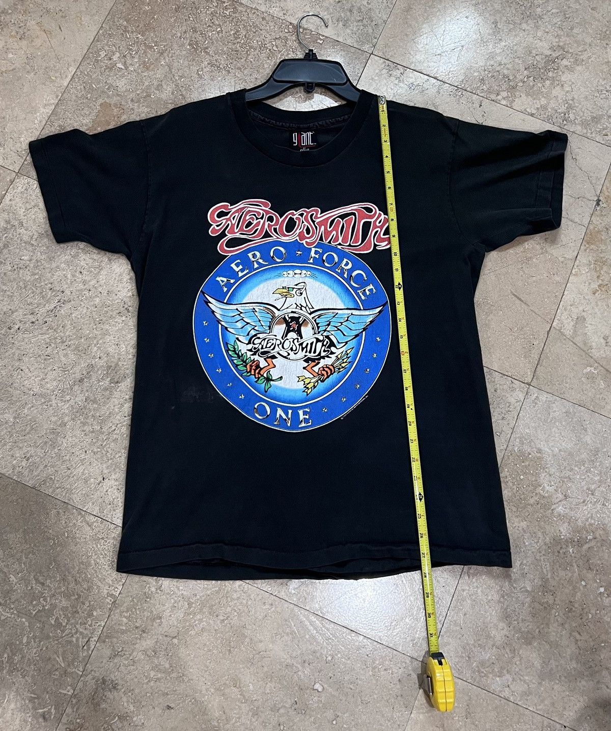 Aerosmith × Band Tees × Vintage Aerosmith Aero Force One Tour Tee Size Large Size US L / EU 52-54 / 3 - 10 Thumbnail