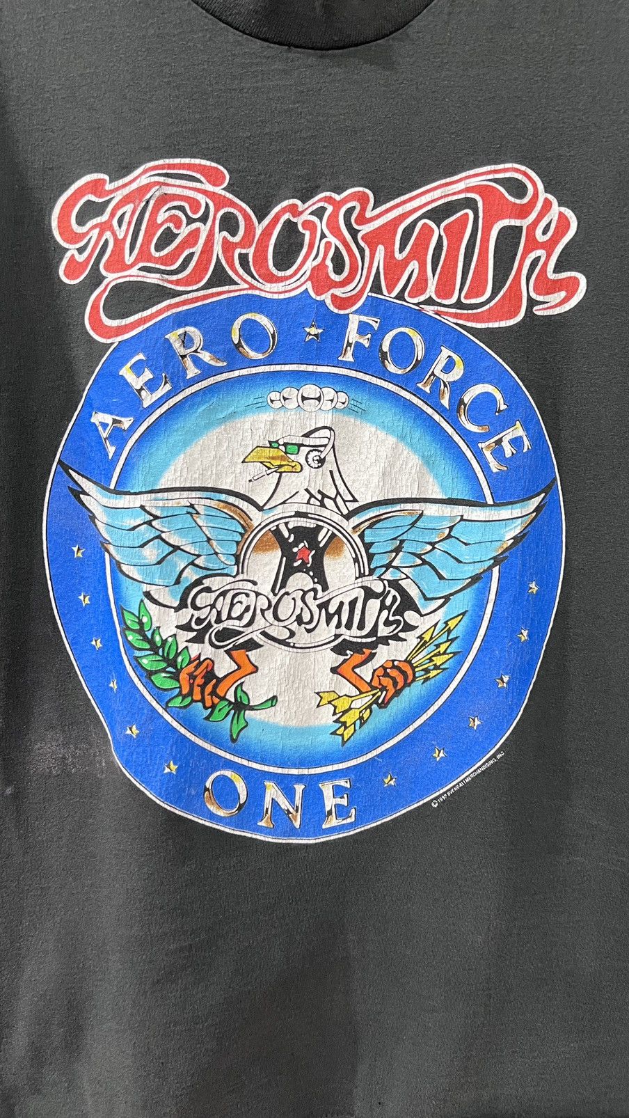 Aerosmith × Band Tees × Vintage Aerosmith Aero Force One Tour Tee Size Large Size US L / EU 52-54 / 3 - 2 Thumbnail