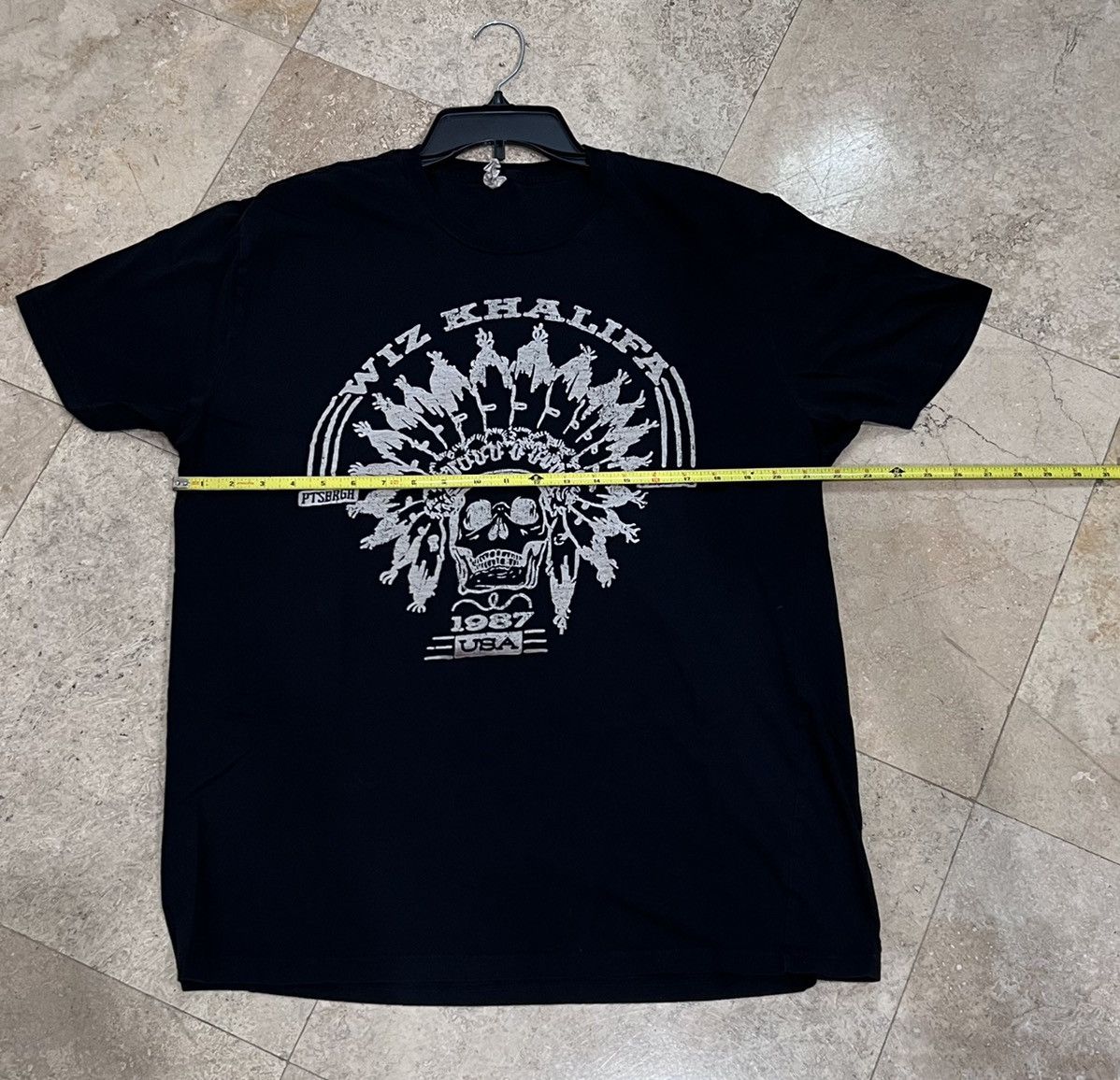 Band Tees Wiz Khalifa TShirt Size XL Size US XL / EU 56 / 4 - 7 Thumbnail