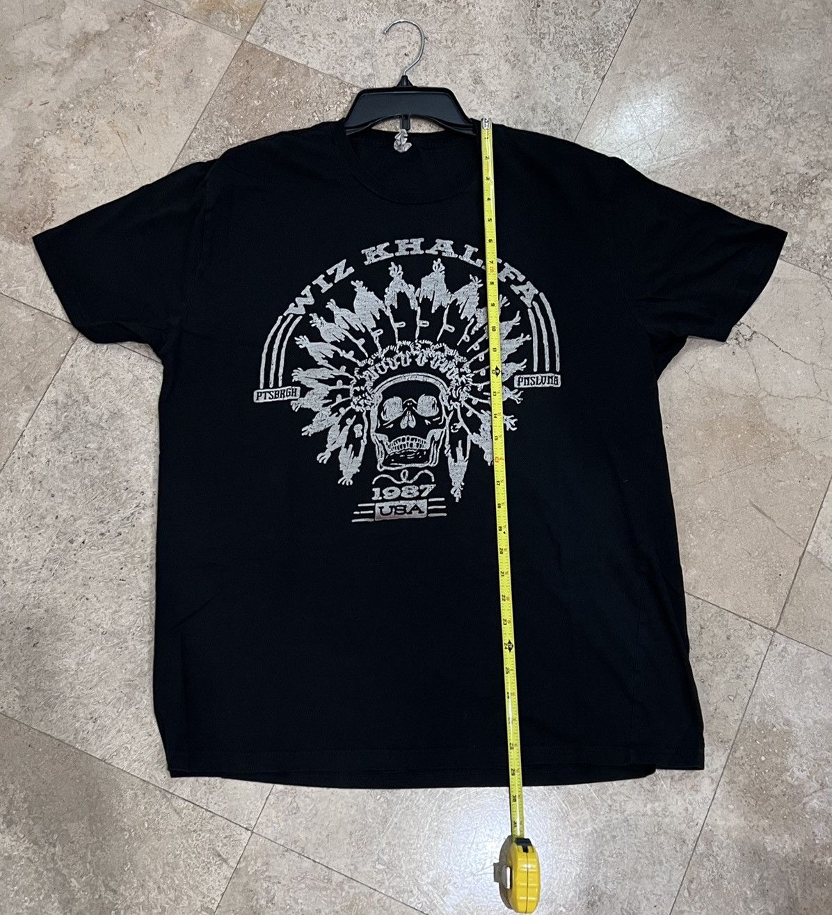 Band Tees Wiz Khalifa TShirt Size XL Size US XL / EU 56 / 4 - 6 Thumbnail