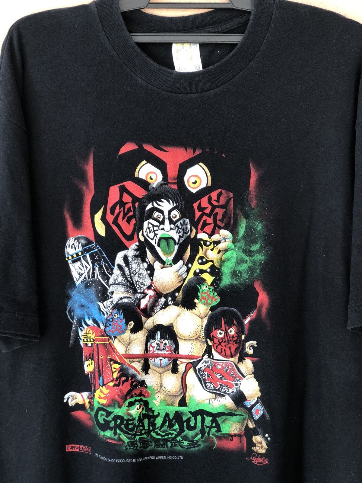 Vintage GREAT MUTA Japan Pro Wrestling Tee