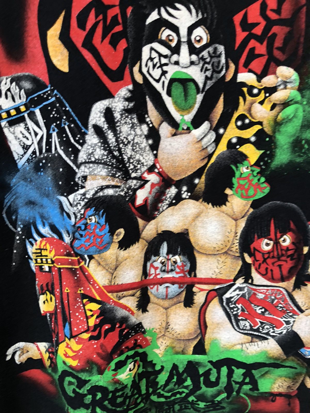 Vintage GREAT MUTA Japan Pro Wrestling Tee