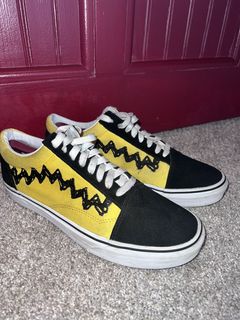 Vans x peanuts outlet old skool charlie brown