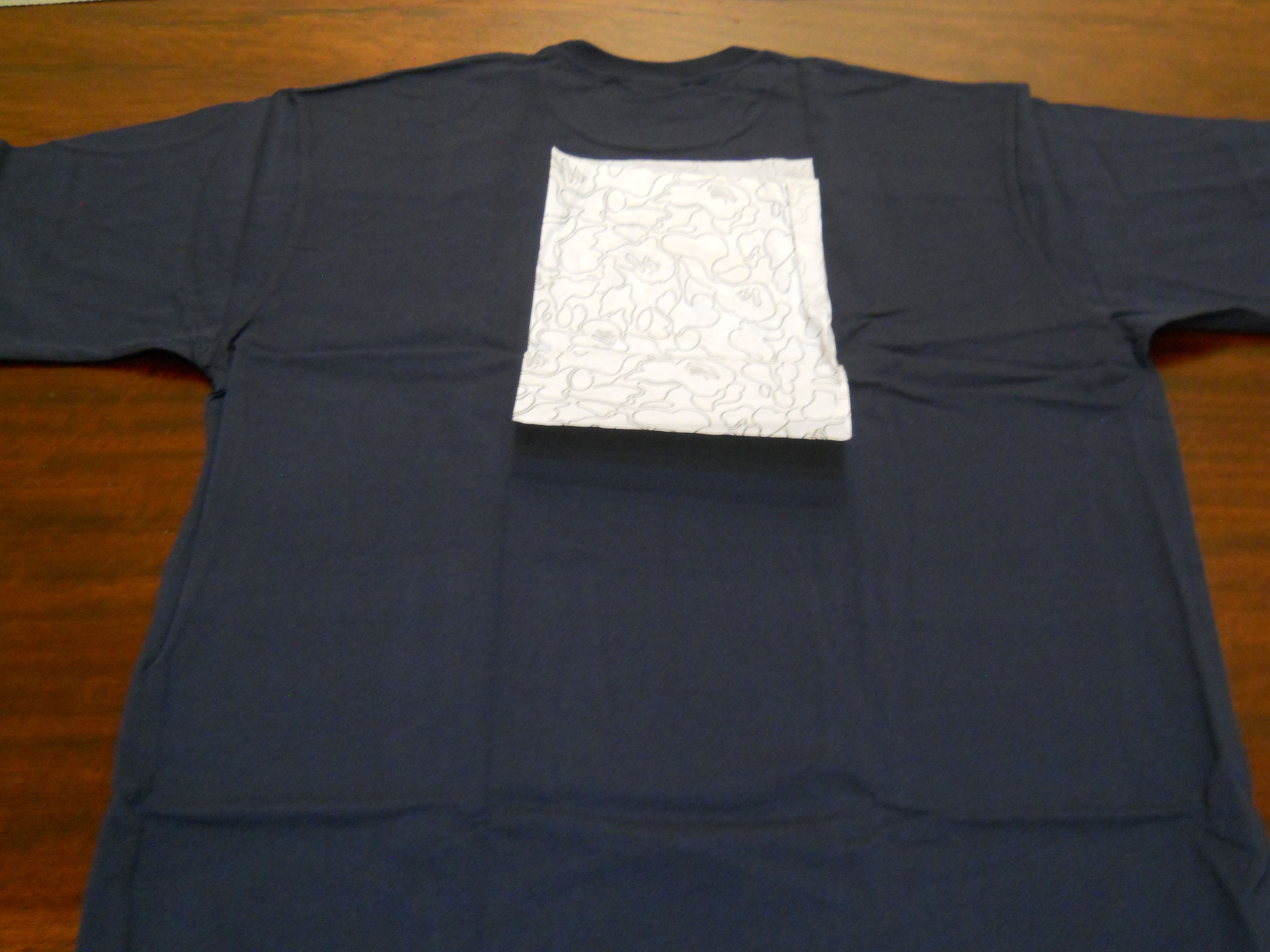 Bape 3XL NAVY Bathing Ape Busy Works (Multi-color Camo) ss tee Size US XXL / EU 58 / 5 - 5 Thumbnail