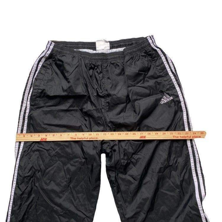 Adidas XL Adidas Zip 3 Stripe Lined Track Pants Joggers w/ Zipper Size US 36 / EU 52 - 5 Thumbnail