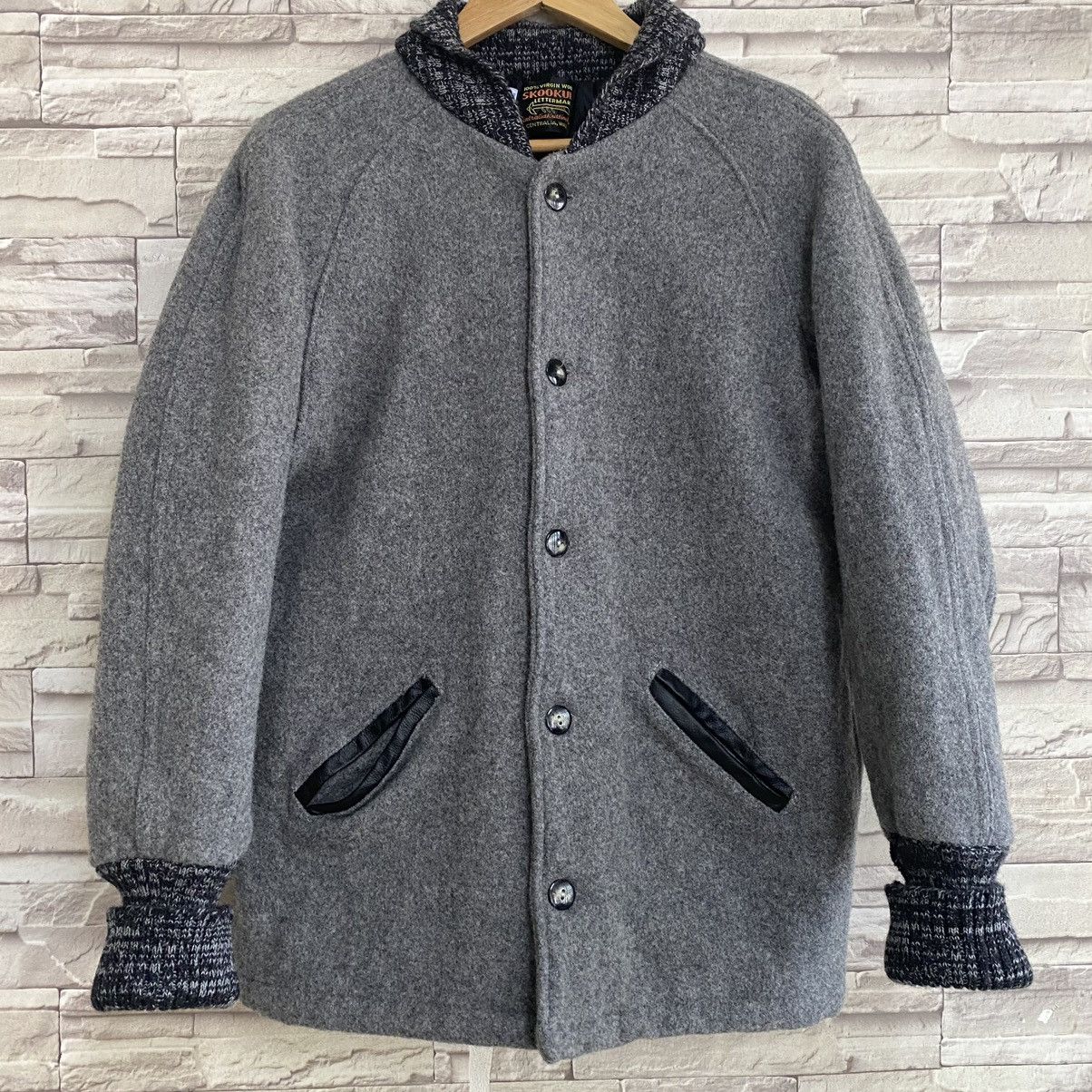 Skookum Vintage SKOOKUM Virgin Wool Varsity Jacket Size US M / EU 48-50 / 2 - 4 Thumbnail