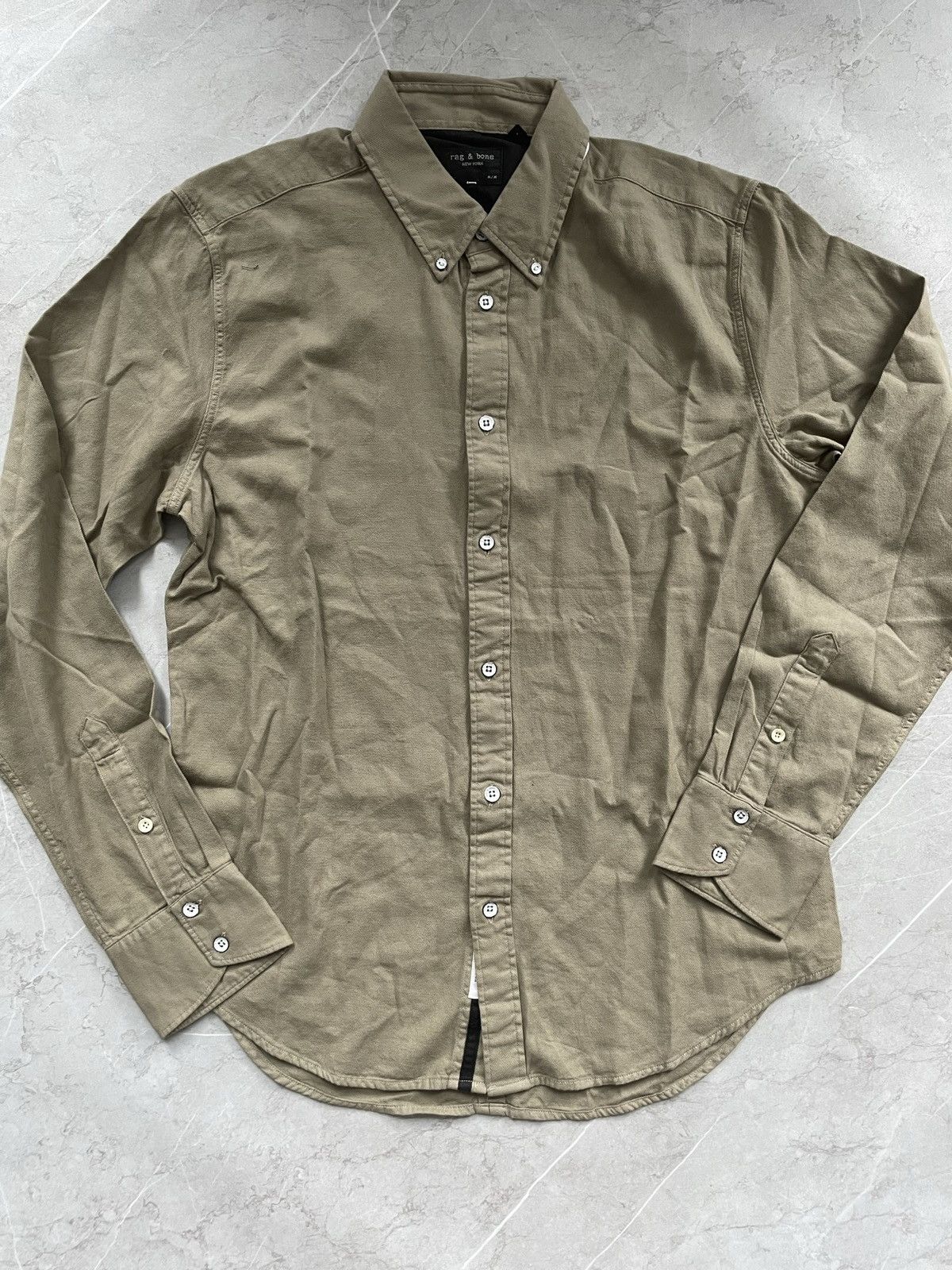 Rag & Bone UNWORN* Fit 2 tomlin Oxford Bottom down shirt M Size US M / EU 48-50 / 2 - 1 Thumbnail