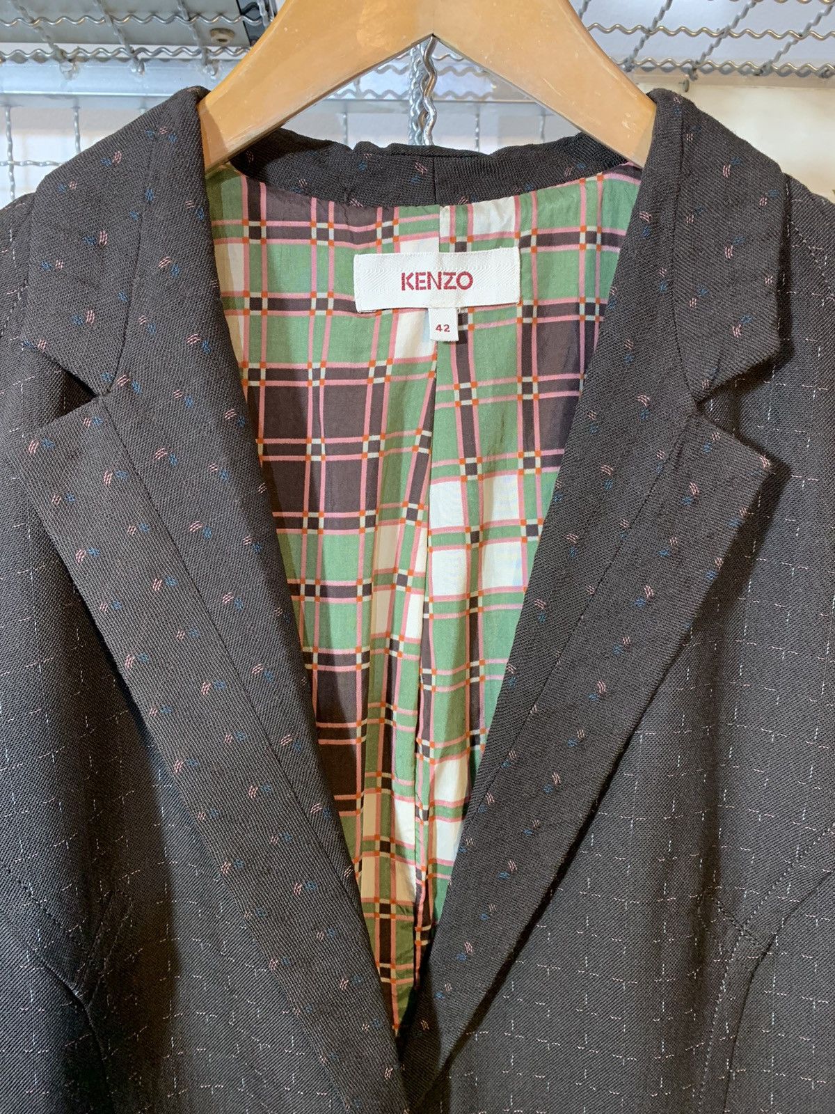 Kenzo Kenzo brown blazer Size 42R - 10 Thumbnail