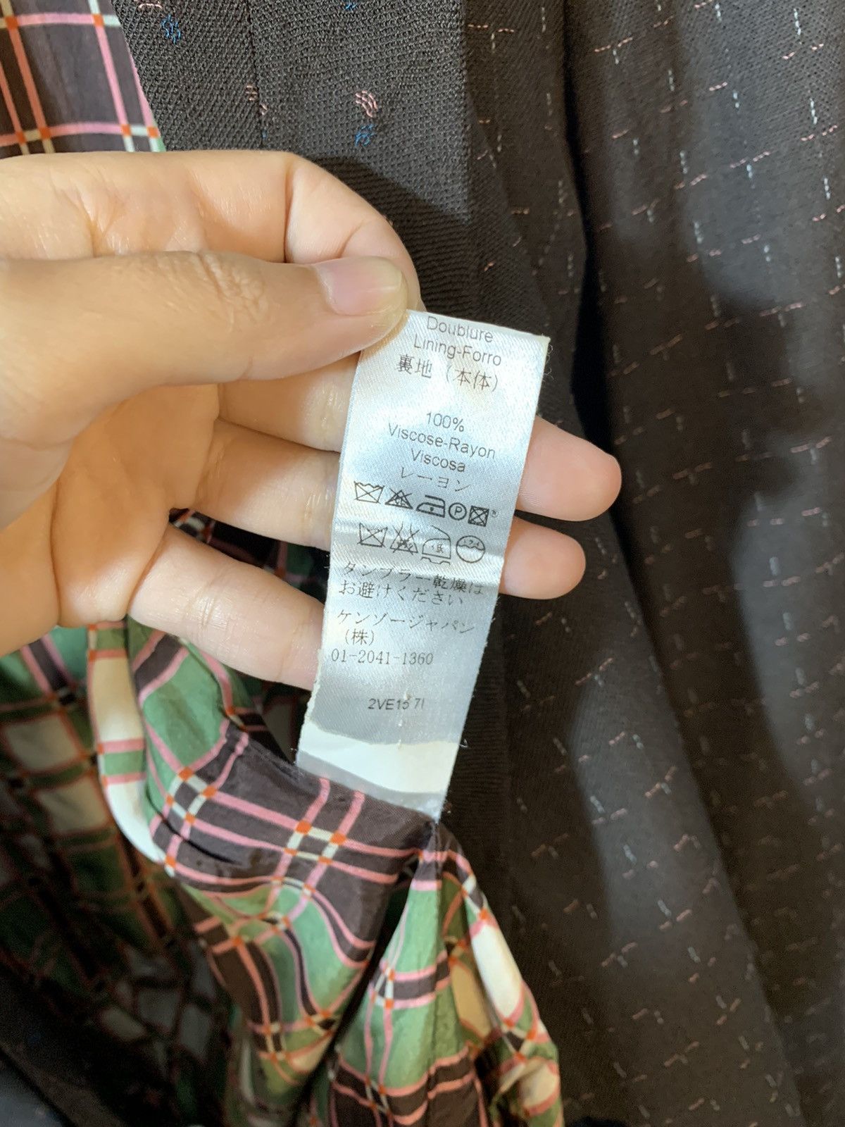 Kenzo Kenzo brown blazer Size 42R - 12 Thumbnail