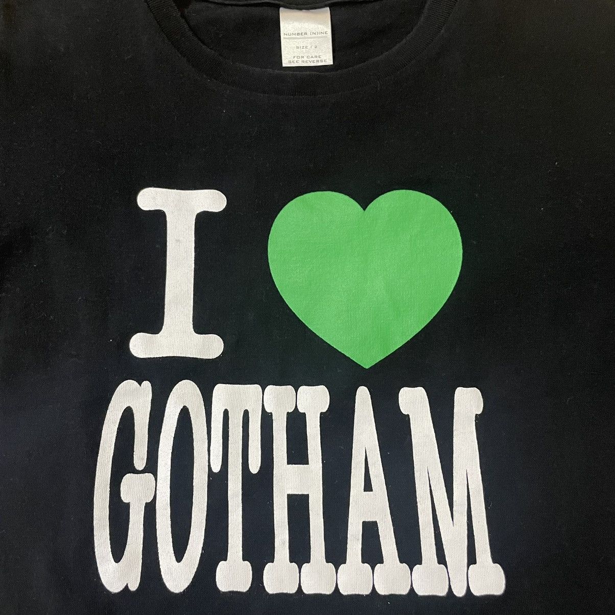 【Number(N)ine】ナンバーナイン I LOVE GOTHAN 初期 00年代 ナンバーナイン 