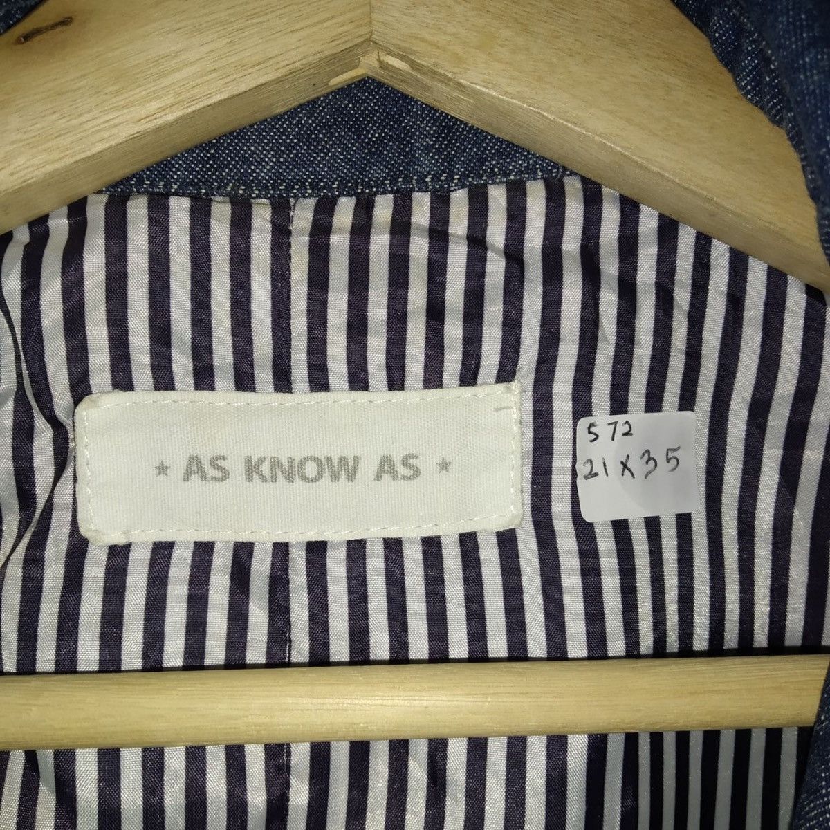 If Six Was Nine Rare!! As Know As Long Jacket Denjme Double Collar Style Size US M / EU 48-50 / 2 - 4 Thumbnail
