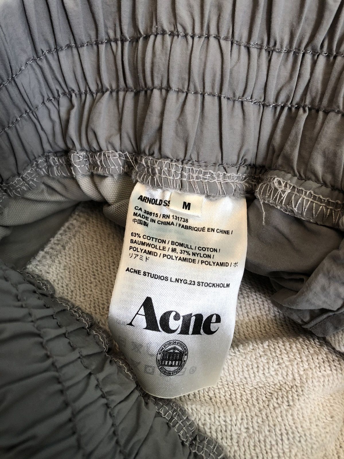 Acne Studios Acne Studio cotton/nylon Shorts (Arnold SS13) Size US 32 / EU 48 - 8 Thumbnail