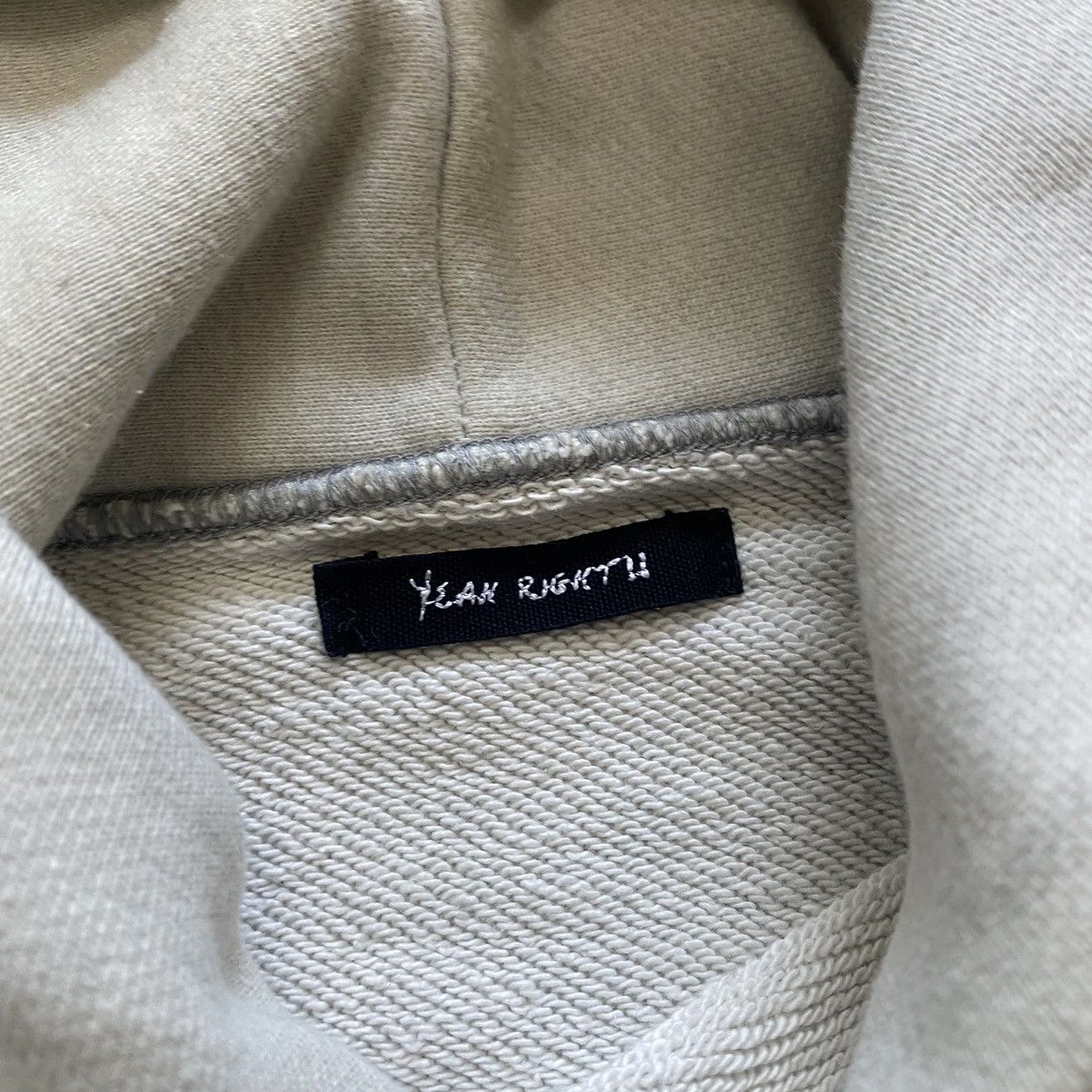 Japanese Brand YEAH RIGHT Recycle Paper Remake Hoodie Size US M / EU 48-50 / 2 - 8 Thumbnail
