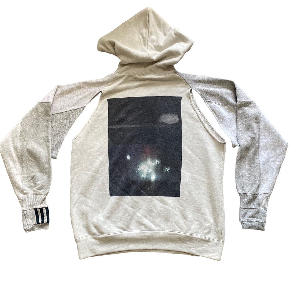Japanese Brand YEAH RIGHT Recycle Paper Remake Hoodie Size US M / EU 48-50 / 2 - 1 Thumbnail