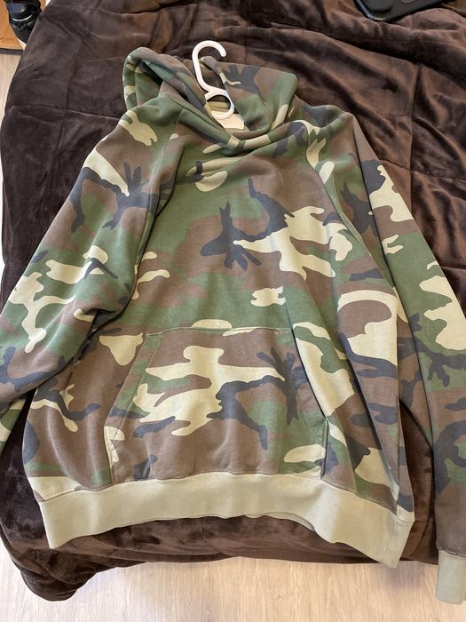 Fear of god camo 2024 hoodie