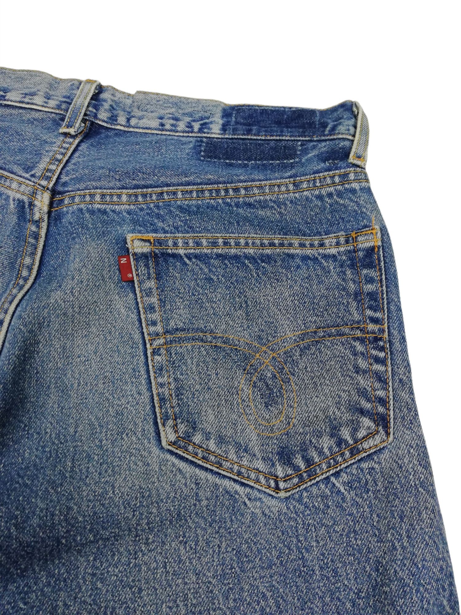 Needles × Nepenthes 🔥Archival Levi's × NWT Needles Dimension Distressed Denim Size US 34 / EU 50 - 20 Thumbnail