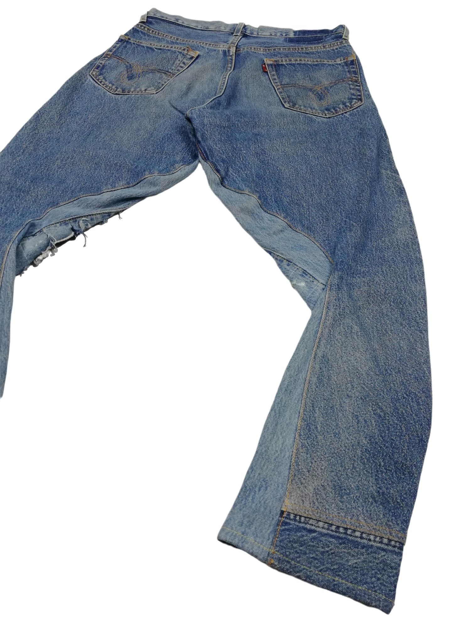 Needles × Nepenthes 🔥Archival Levi's × NWT Needles Dimension Distressed Denim Size US 34 / EU 50 - 18 Thumbnail