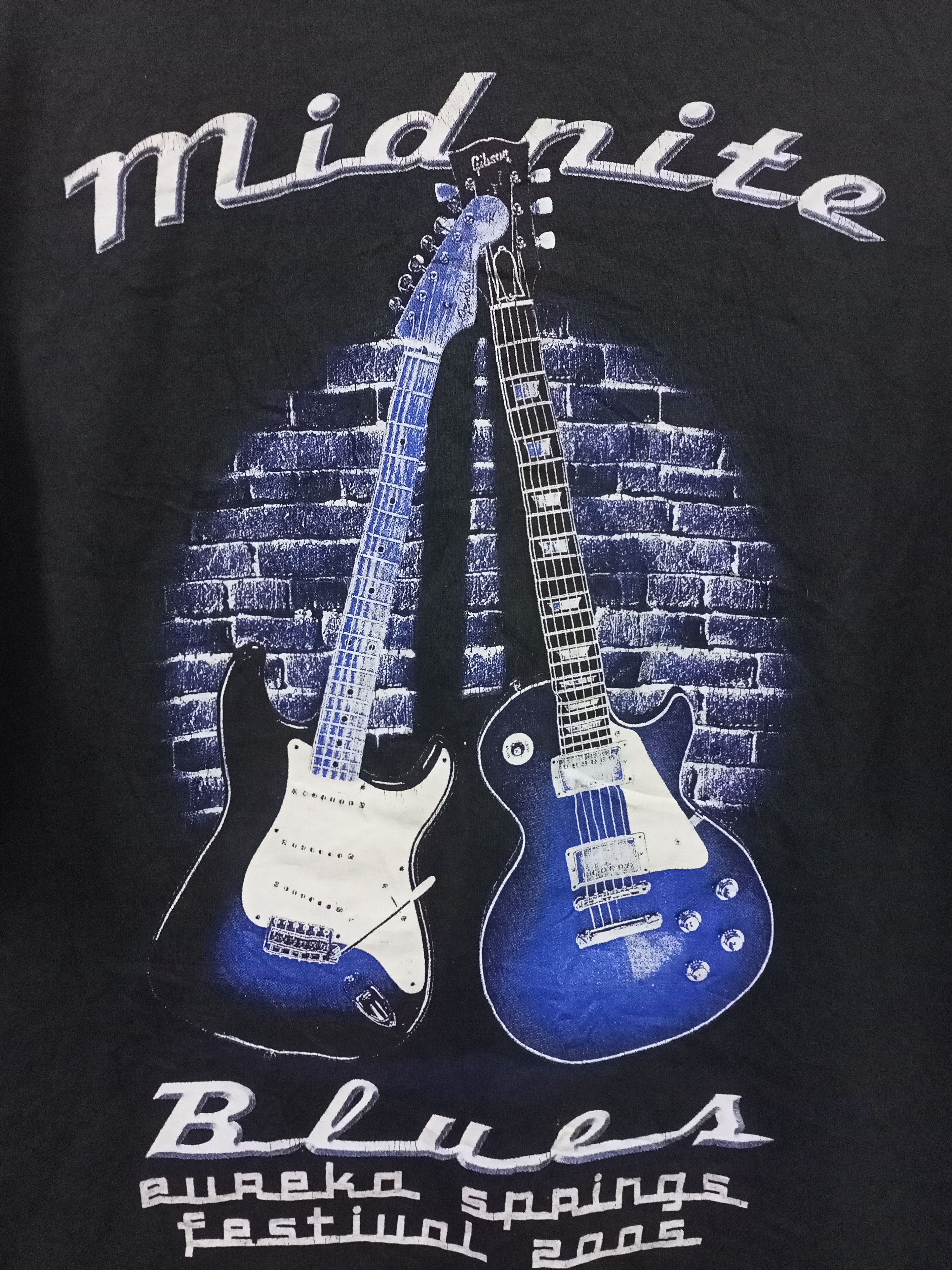 Band Tees Vintage Midnite Blues Eureko Springs Festival T- shirt Size US XL / EU 56 / 4 - 3 Thumbnail